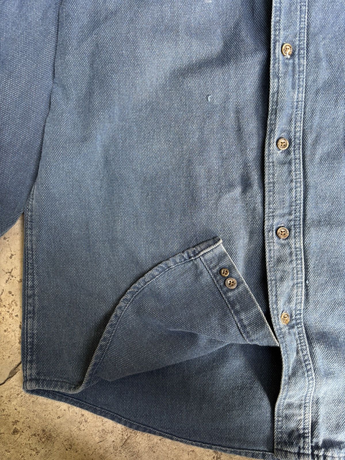 L.L. Bean vintage L.L. Bean Sashiko weave shirt button down 90s Size US M / EU 48-50 / 2 - 5 Thumbnail