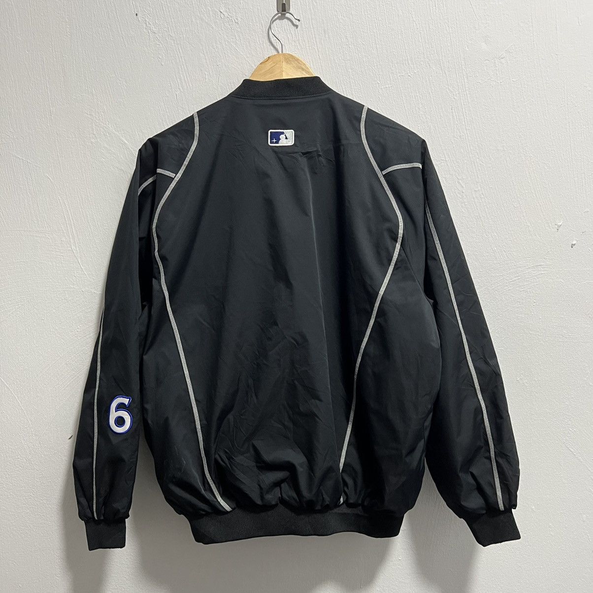 NBA Vintage Japanese Samurais Basebal Windbreaker Jacket Halfzip Size US L / EU 52-54 / 3 - 6 Thumbnail