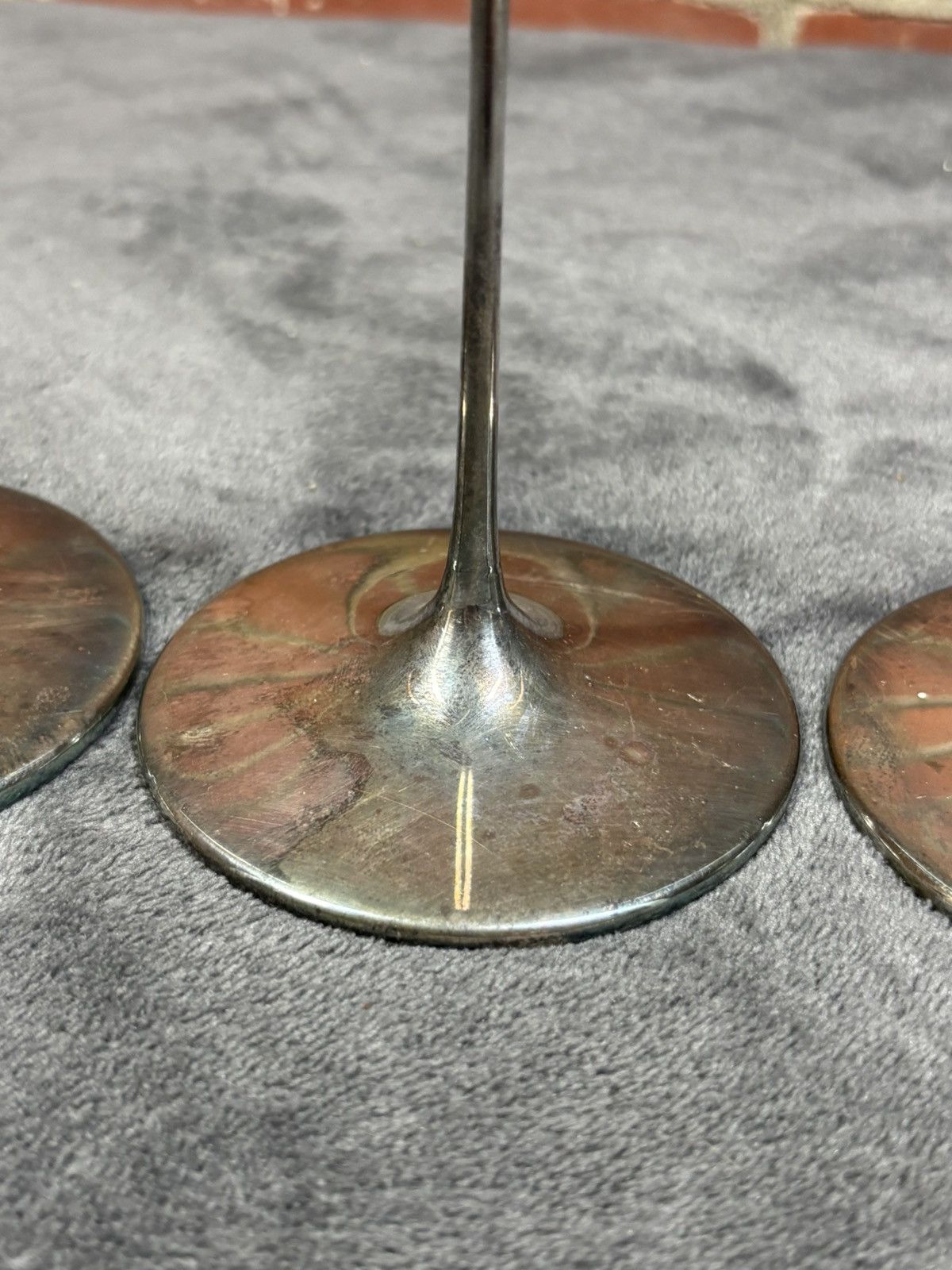 Other Vintage Dansk Tiny Taper Candle Holders Graduated Set Of 3 Size ONE SIZE - 3 Thumbnail
