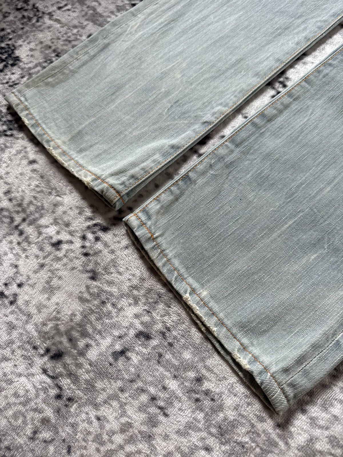 Japanese Brand Edwin 503 Japan Surfer Edition Patched Distressed Jeans Size US 29 - 10 Thumbnail