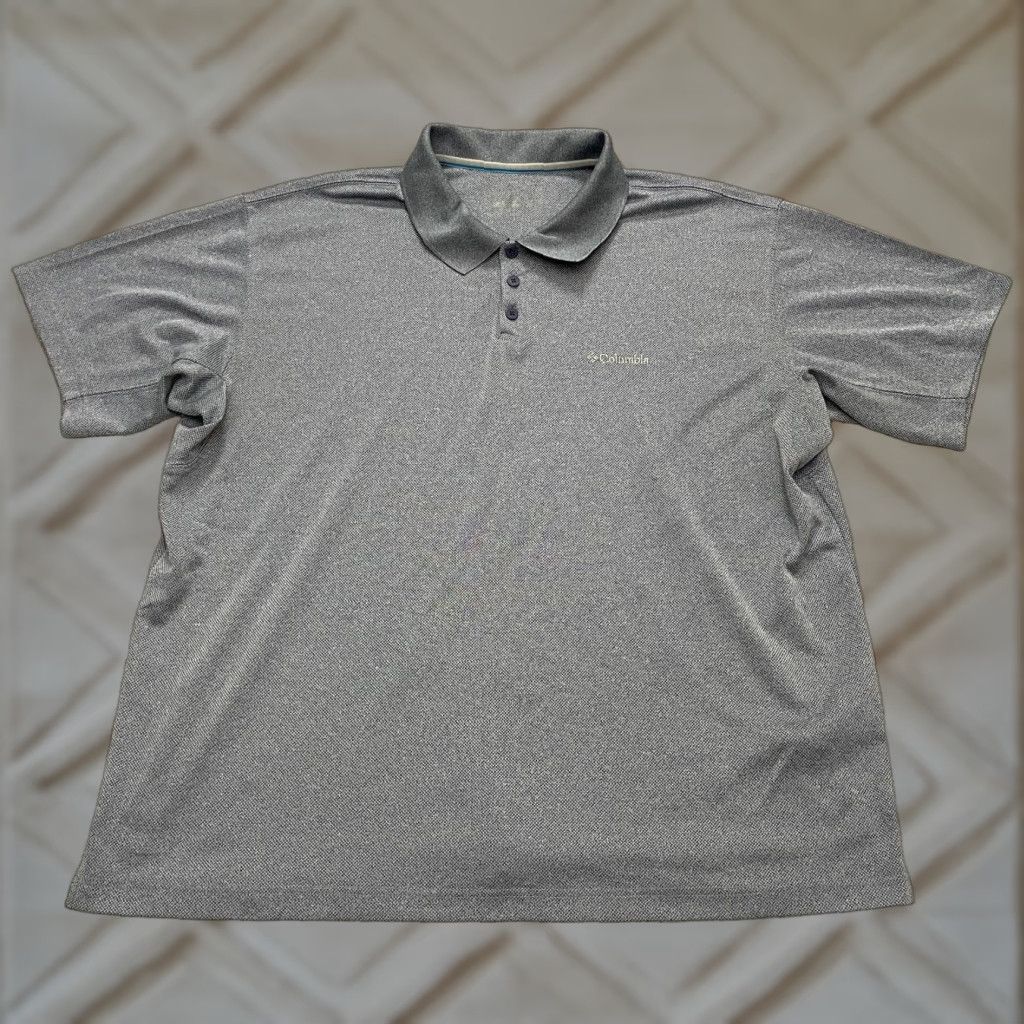 Vintage Columbia Utilizer Polo Shirt Mens XXL Blue Short Sleeve Outdoor Fishing Casual Shirts Polo Button-Down Collared Shirt Men Size US XXL / EU 58 / 5 - 1 Thumbnail