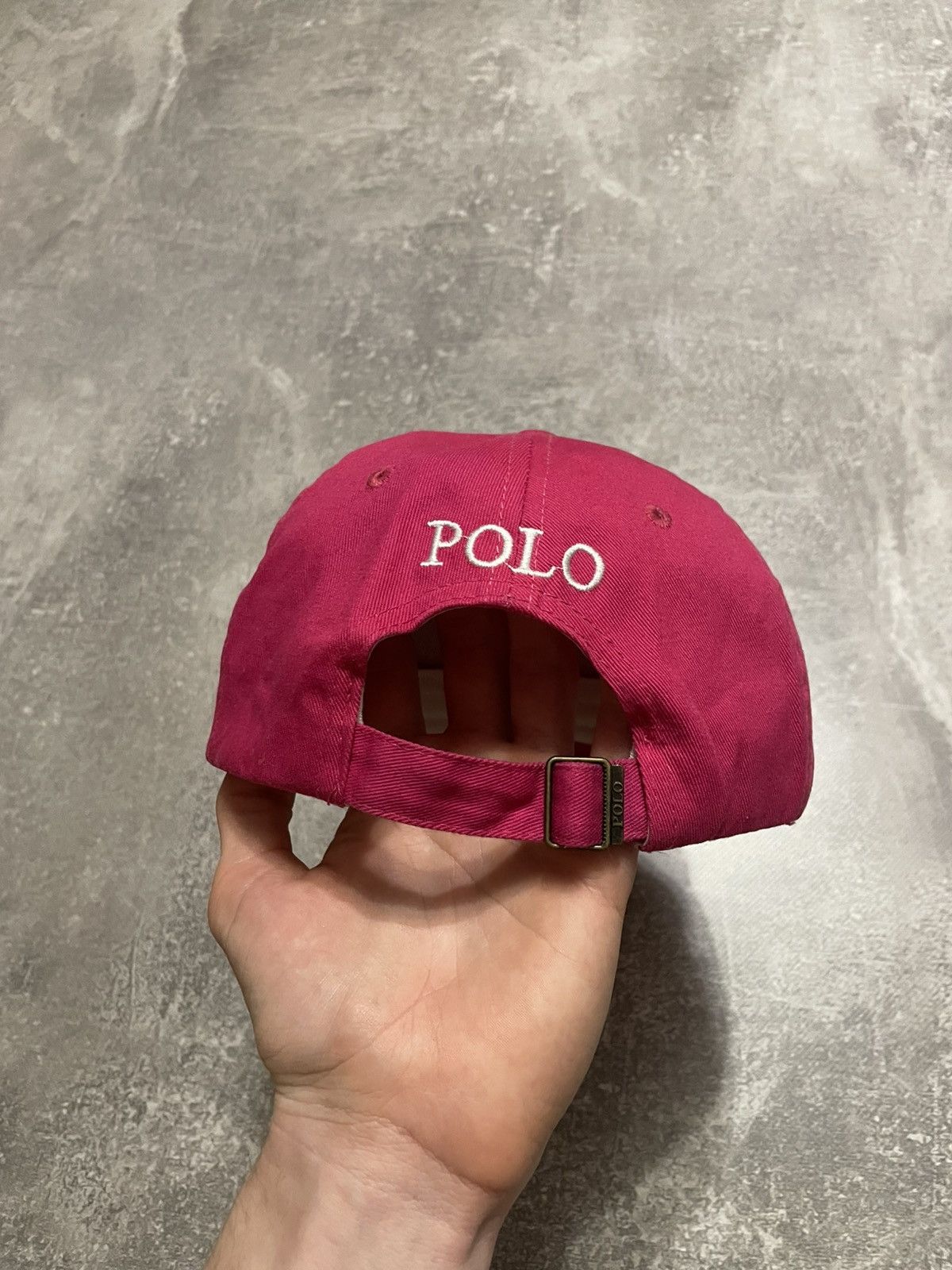 Polo Ralph Lauren × Ralph Lauren × Vintage Vintage Polo Ralph Lauren Big Pony Logo Cap Hat Y2K Size ONE SIZE - 6 Thumbnail