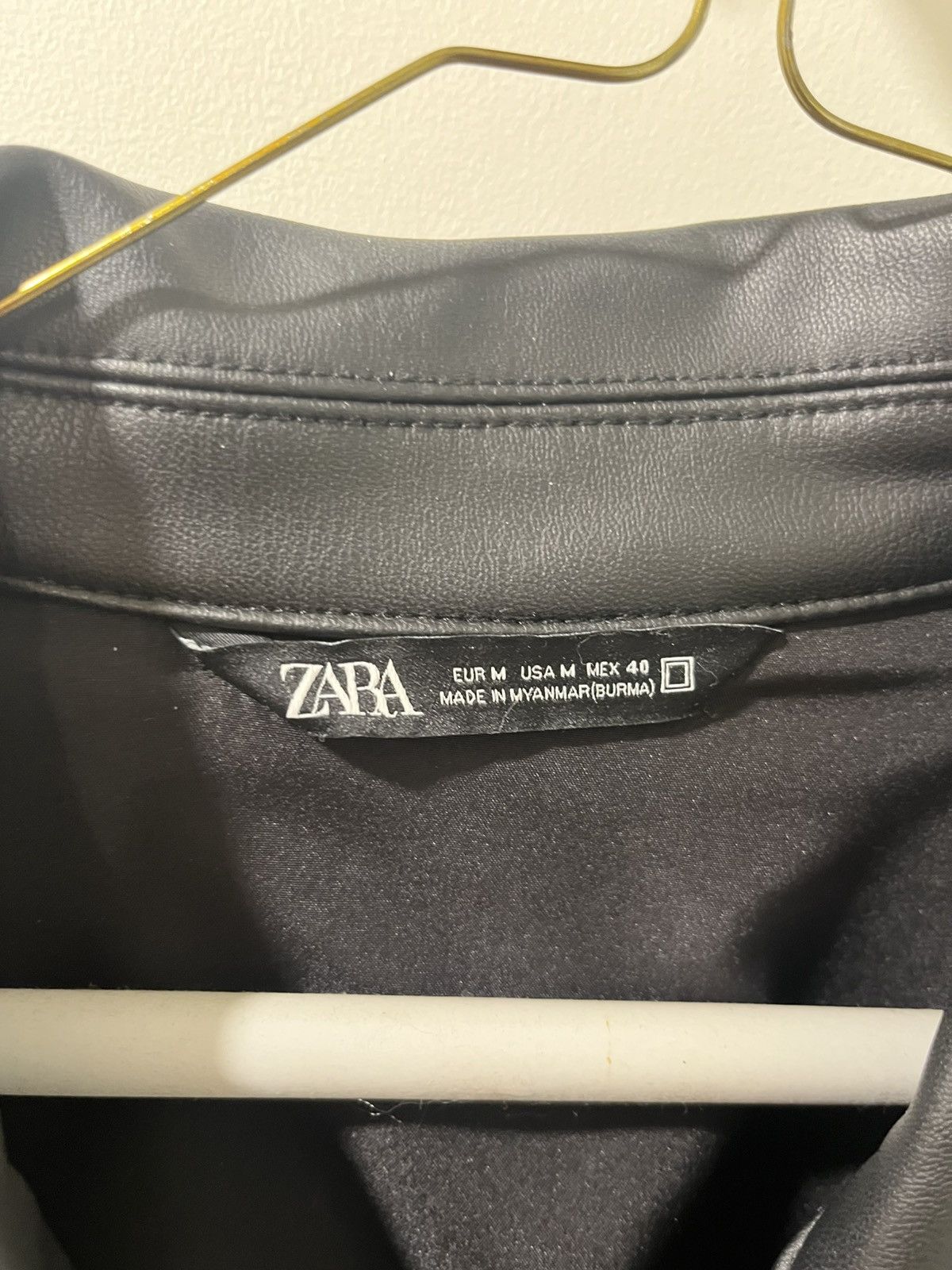 Zara Zara leather jacket Size US M / EU 48-50 / 2 - 2 Thumbnail