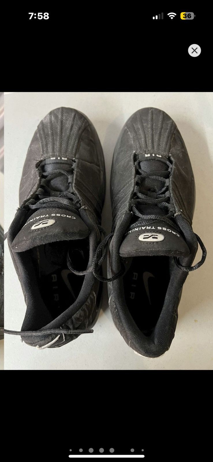 Vintage ***FINAL DROP***RARE 2008 NIKE CROSS TRAINING SHOE 9.5 Size US 9.5 / EU 42-43 - 9 Thumbnail