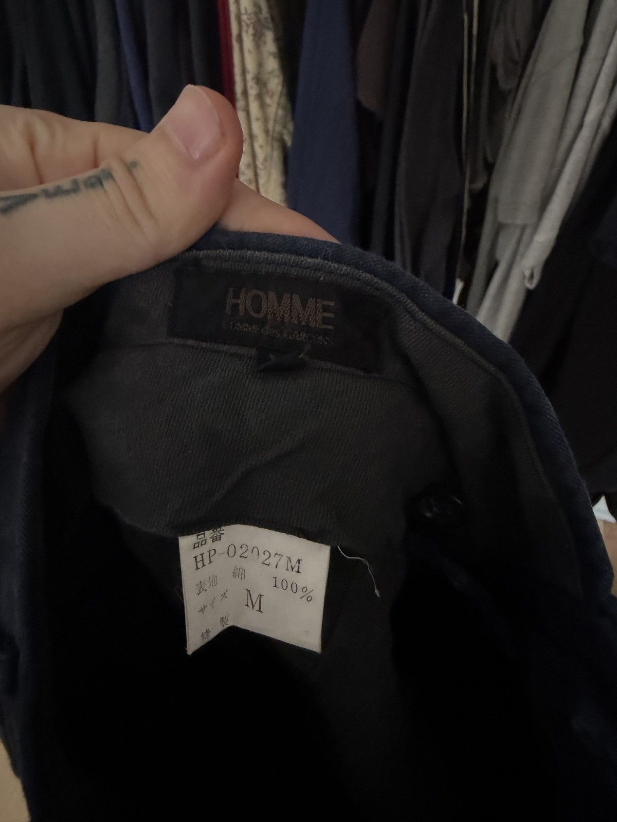 Comme des Garcons Homme DECOME comme des garcons homme 80s early era Size US 28 / EU 44 - 6 Thumbnail