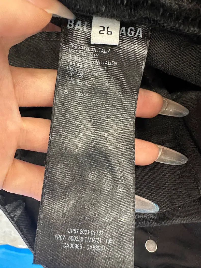 Balenciaga Balenciaga Jeans Size US 26 / EU 42 - 5 Thumbnail