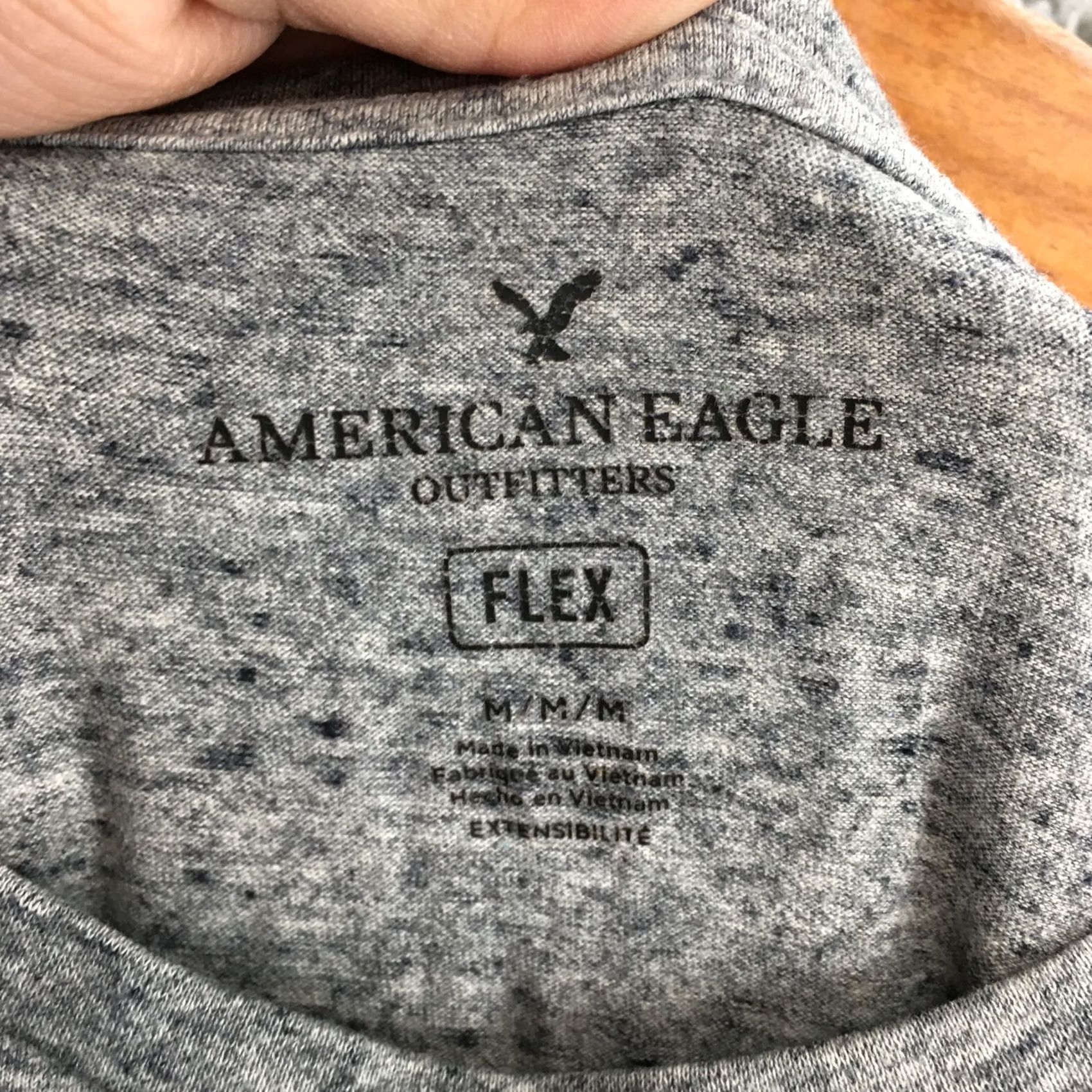 American Eagle Outfitters American Eagle Outfitters Tee Tshirt Mens Medium Flex Grey Short Sleeve Shirt Mens Regular Size M Gray Cotton Blend T-Shirt Classic All Seasons Size US M / EU 48-50 / 2 - 6 Thumbnail