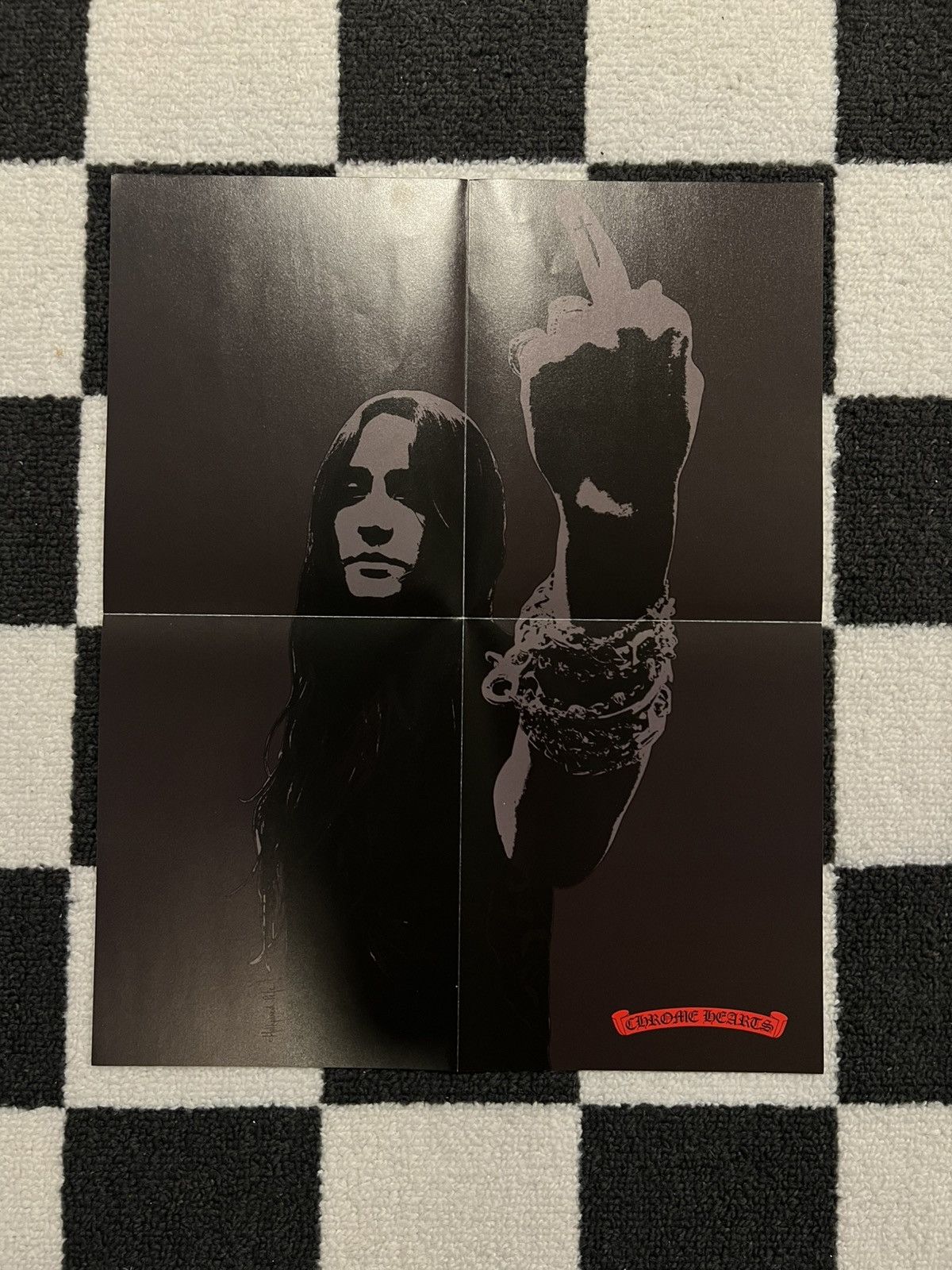 Chrome Hearts Chrome Hearts Double-sided Poster Home Decor Size ONE SIZE - 2 Thumbnail