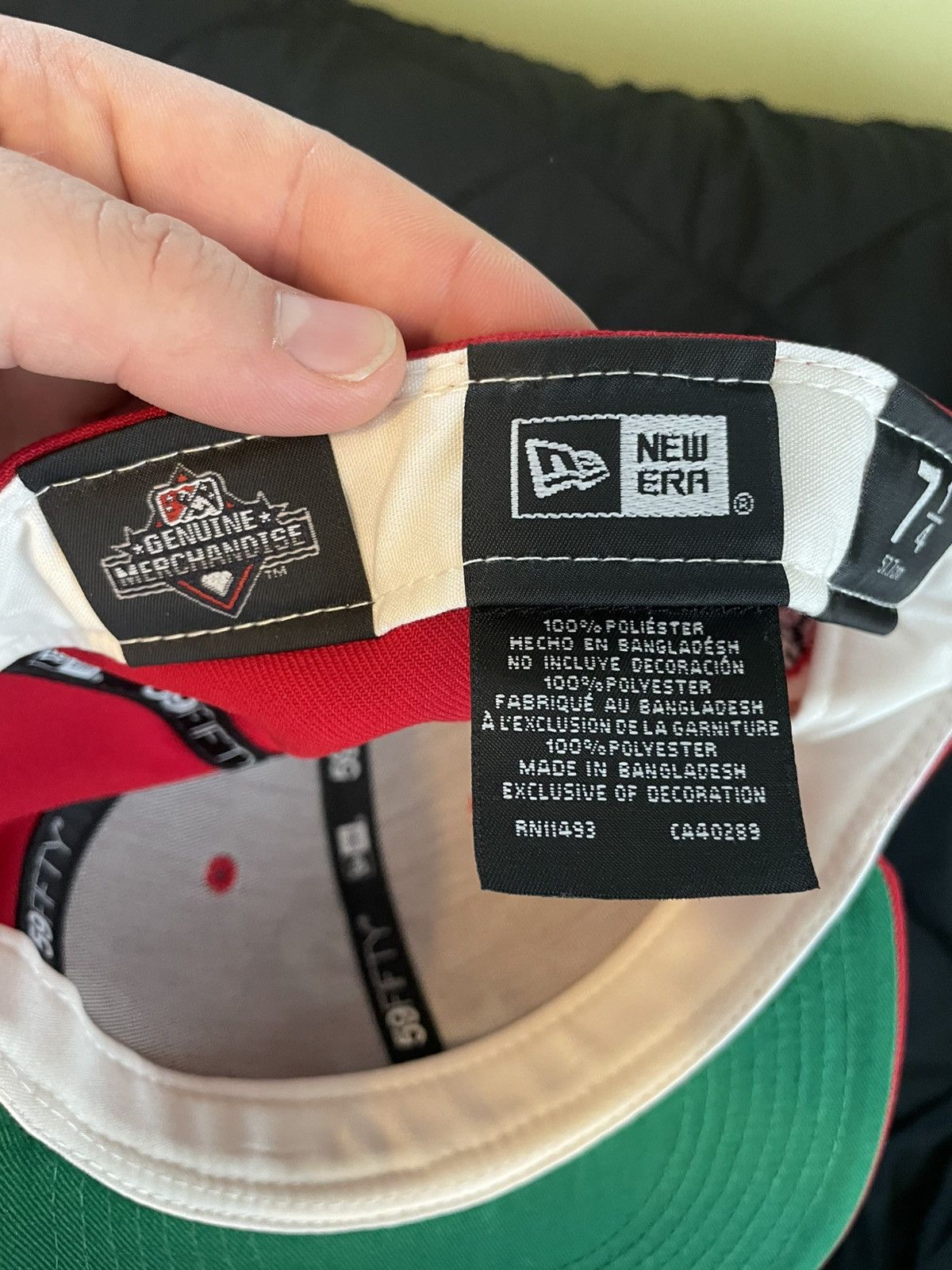 New Era Rochester Red Wings Milb New Era cap size 7 1/4 Size ONE SIZE - 7 Thumbnail
