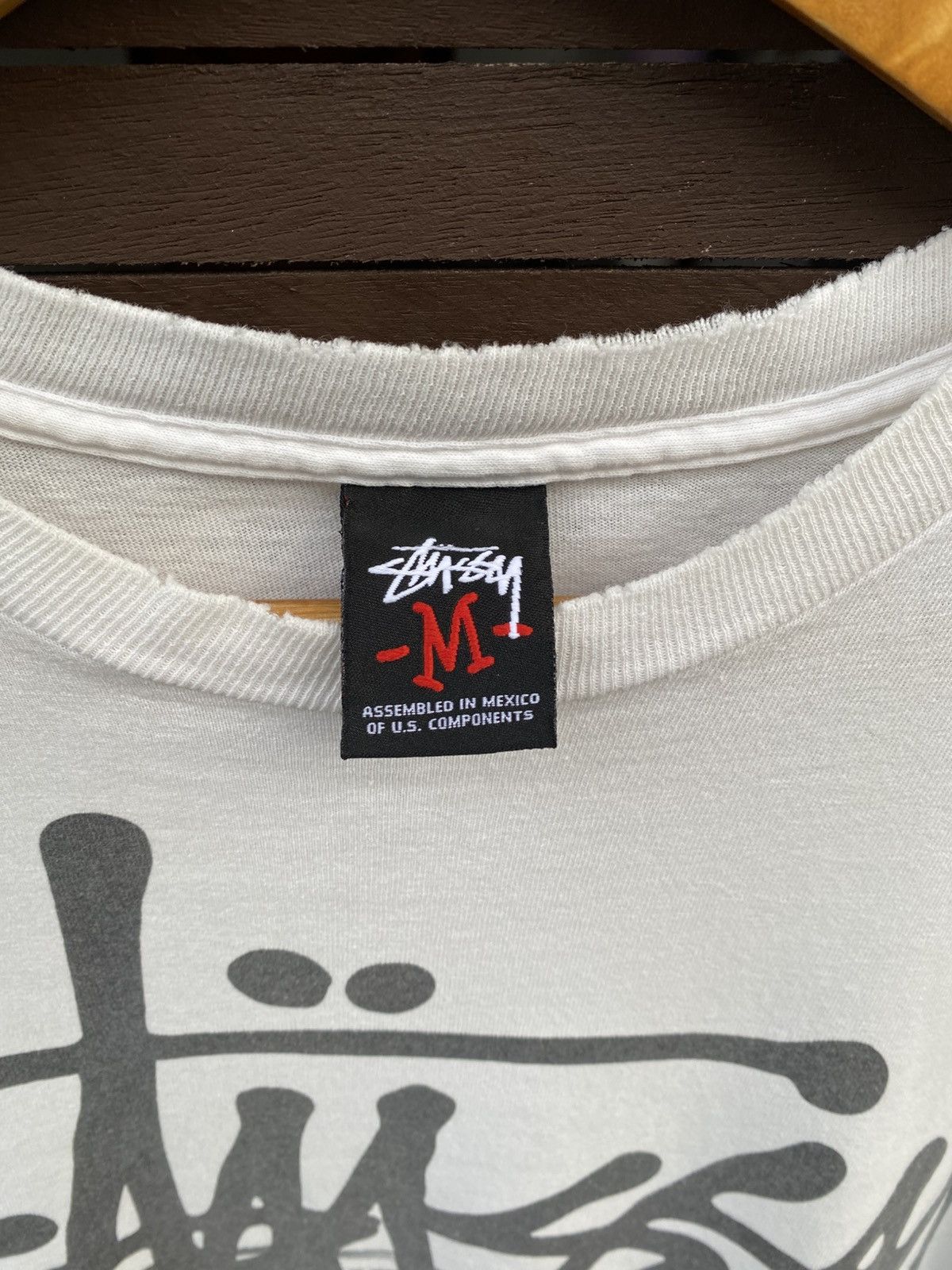 Stussy × Vintage Vintage Stussy Soundbox Photo Tee Distressed Size US M / EU 48-50 / 2 - 3 Thumbnail