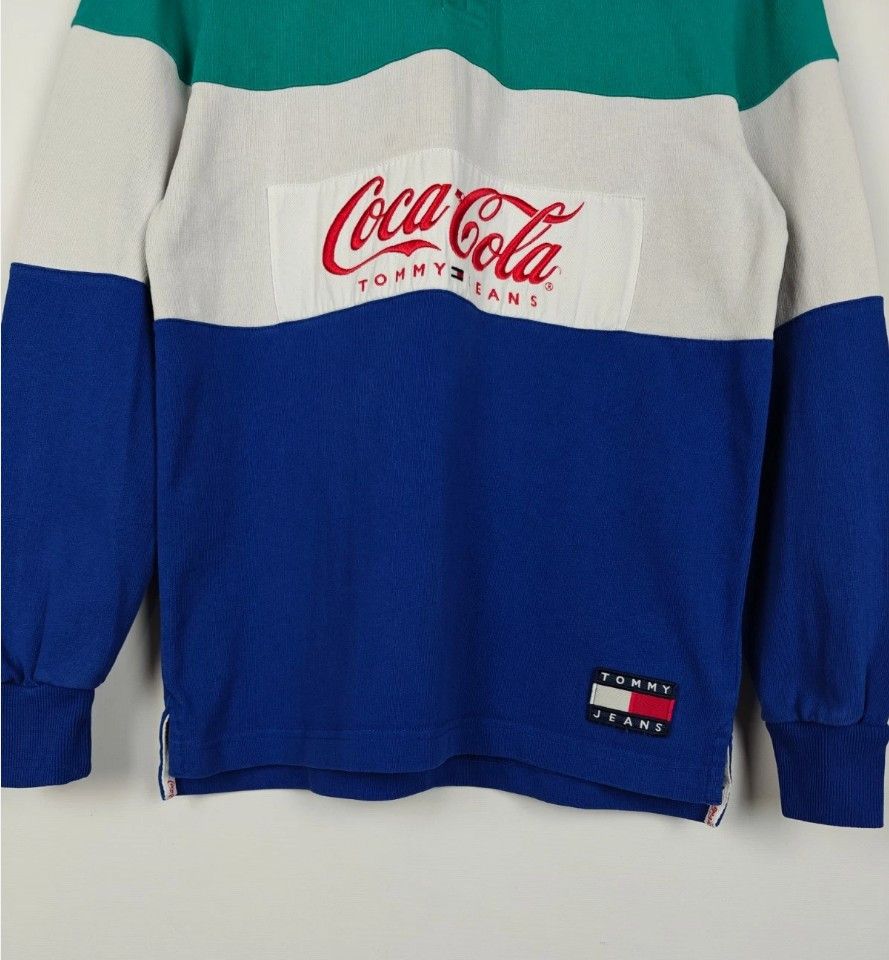 Tommy Hilfiger Tommy Hilfiger x Coca Cola Sweatshirt Collared Logo XS Size US XS / EU 42 / 0 - 3 Thumbnail