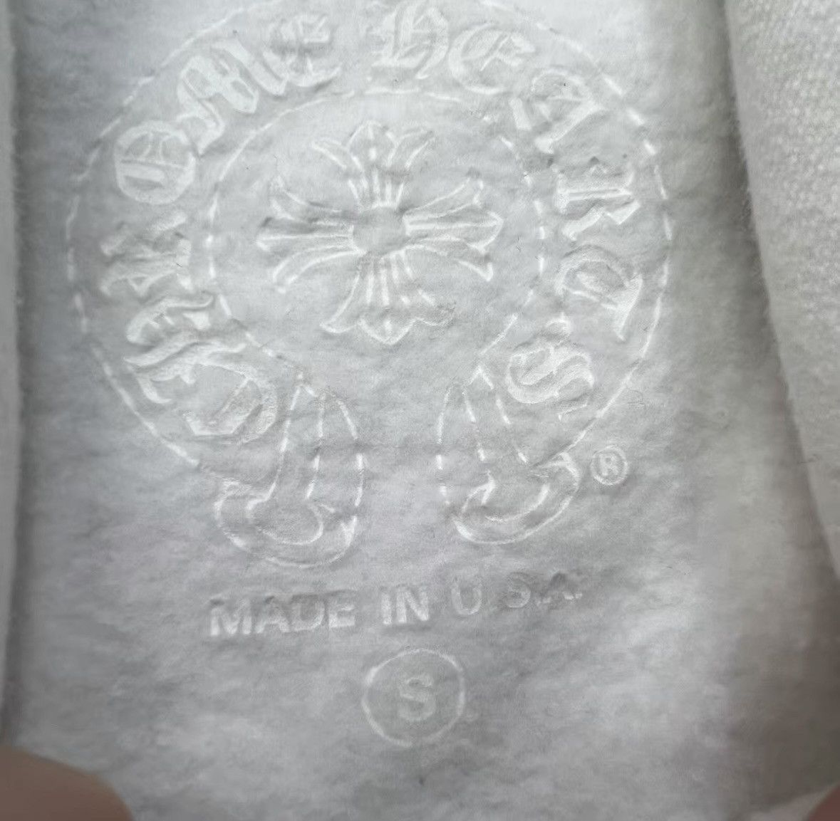 Chrome Hearts Chrome Hearts White Flame Zip-Up Hoodie. Size US S / EU 44-46 / 1 - 3 Thumbnail