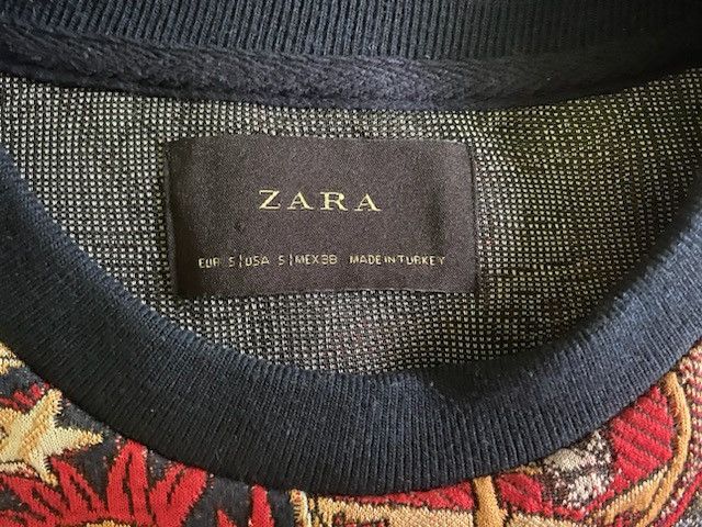 Zara Zara Knit Statment Crew Neck Size US S / EU 44-46 / 1 - 3 Thumbnail