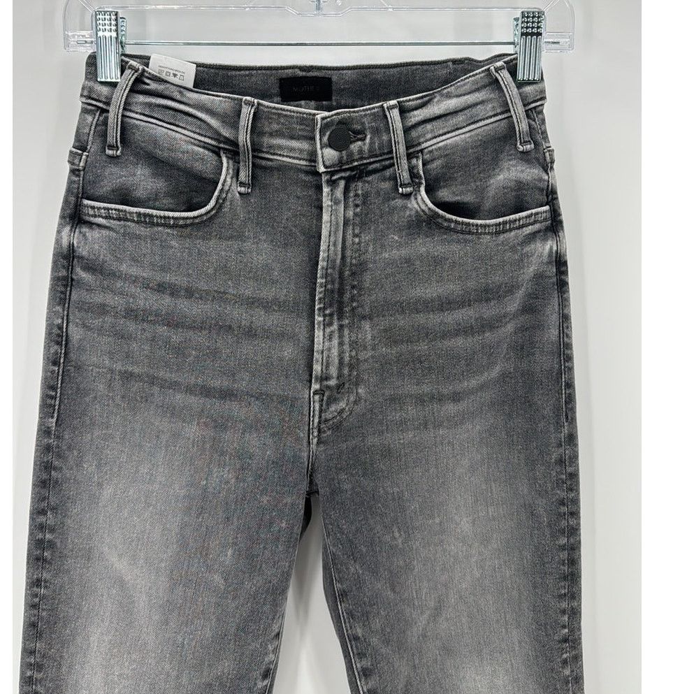 MOTHER Mother The Hustler High Waist Ankle Bootcut Jean Gray sz 26 Size 26" / US 2 / IT 38 - 3 Thumbnail