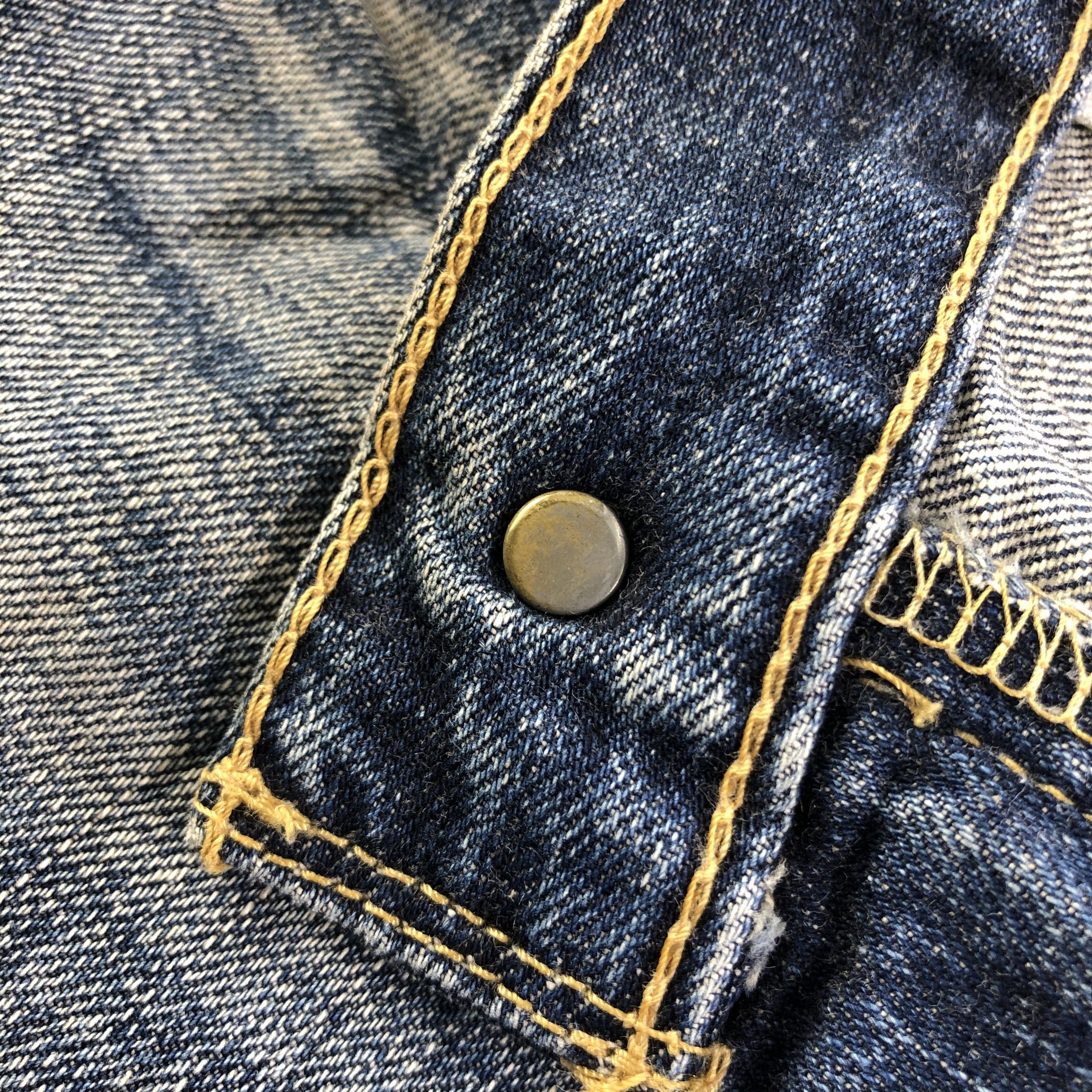 Levi's Vintage Levis 502 Jeans Faded Blue Denim KJ1814 Size US 31 - 9 Thumbnail