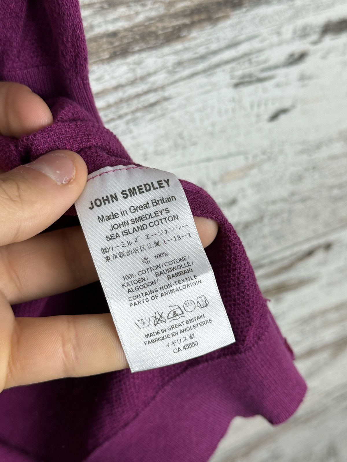 John Smedley Mens JOHN SMEDLEY SEA ISLAND COTTON polos T-shirt luxury Size US M / EU 48-50 / 2 - 7 Thumbnail