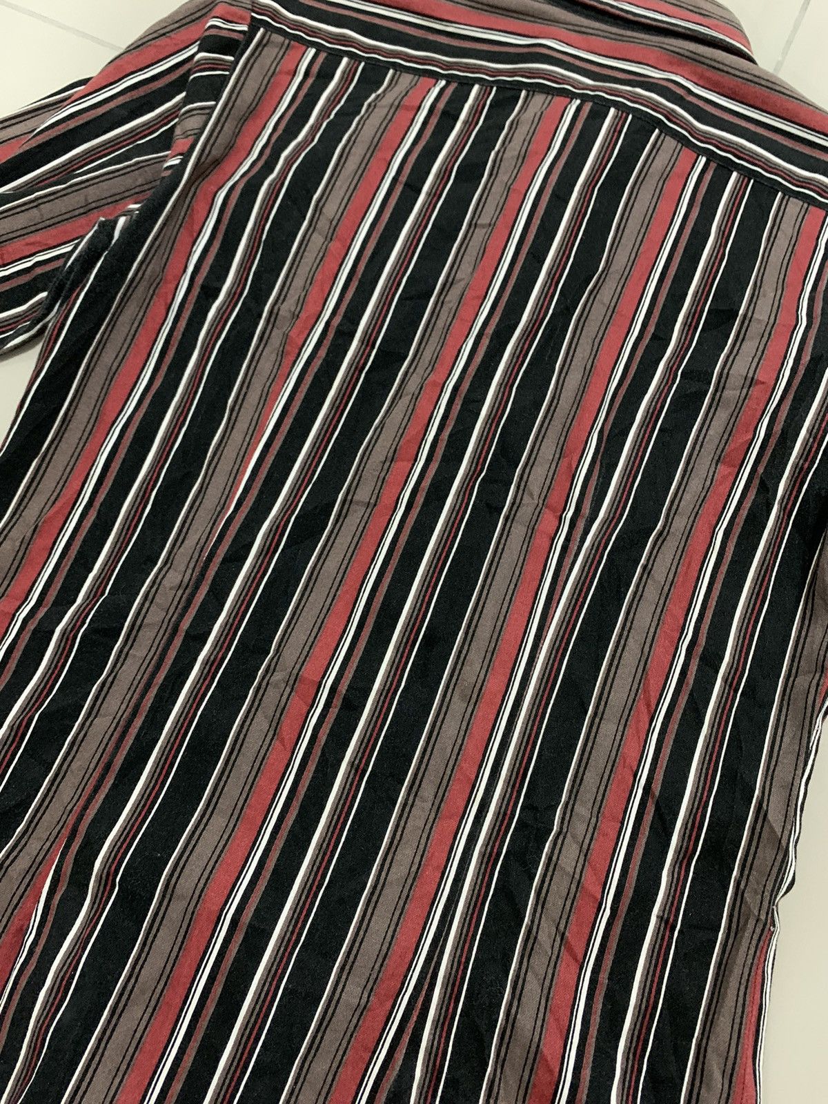 Tornado Mart Tornado Mart Striped Button Up Shirt Size US M / EU 48-50 / 2 - 7 Thumbnail