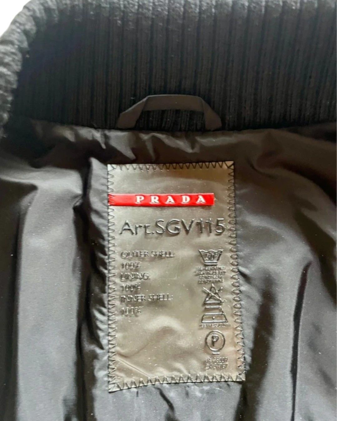 Prada PRADA SPORT TECHNICAL WOOL JACKET Size US M / EU 48-50 / 2 - 7 Thumbnail