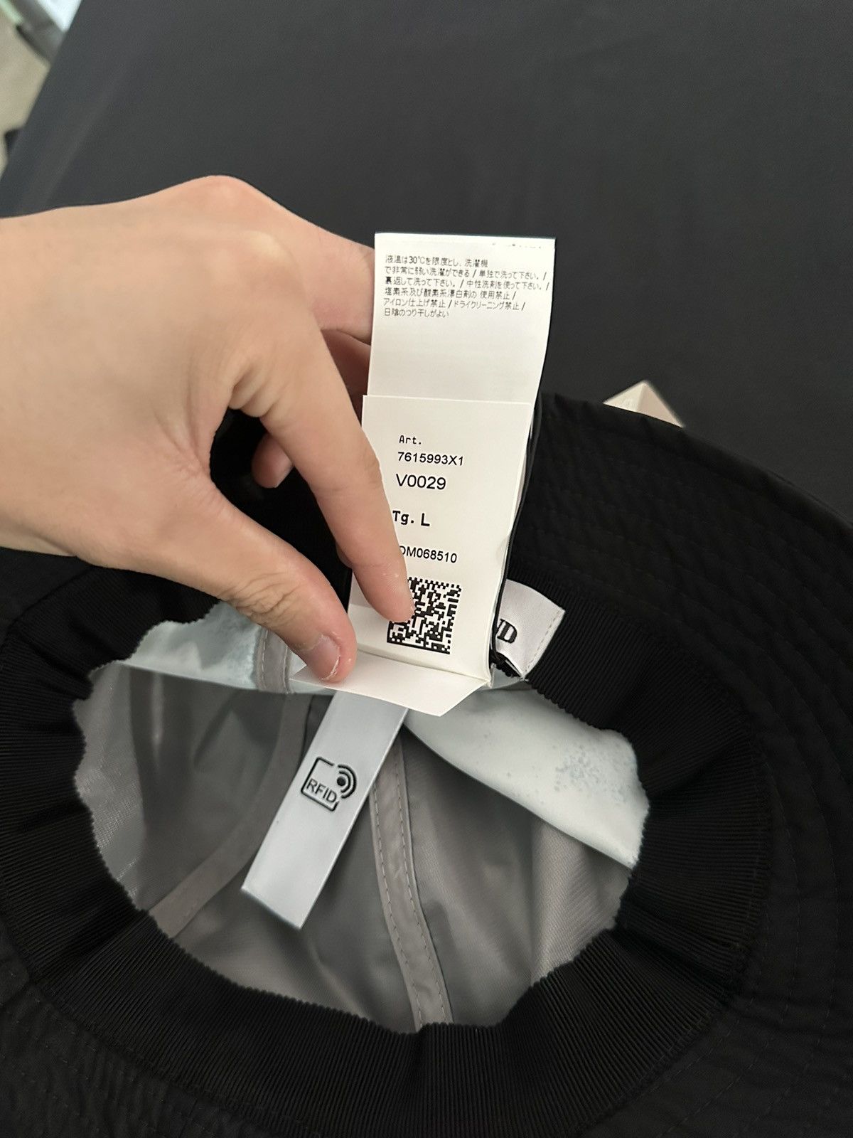 Goretex Stone Island Reversible Black Gore-Tex 3L Bucket Hat Size ONE SIZE - 7 Thumbnail