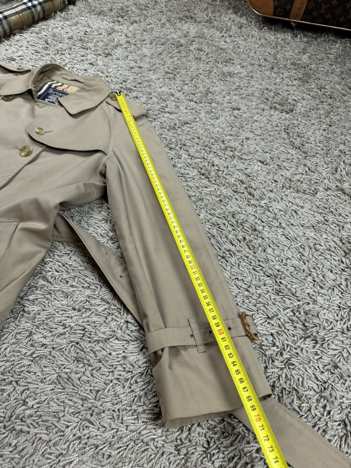 Burberry × Vintage Vintage trench coat Burberry original luxury streetwear item Size M / US 6-8 / IT 42-44 - 10 Thumbnail
