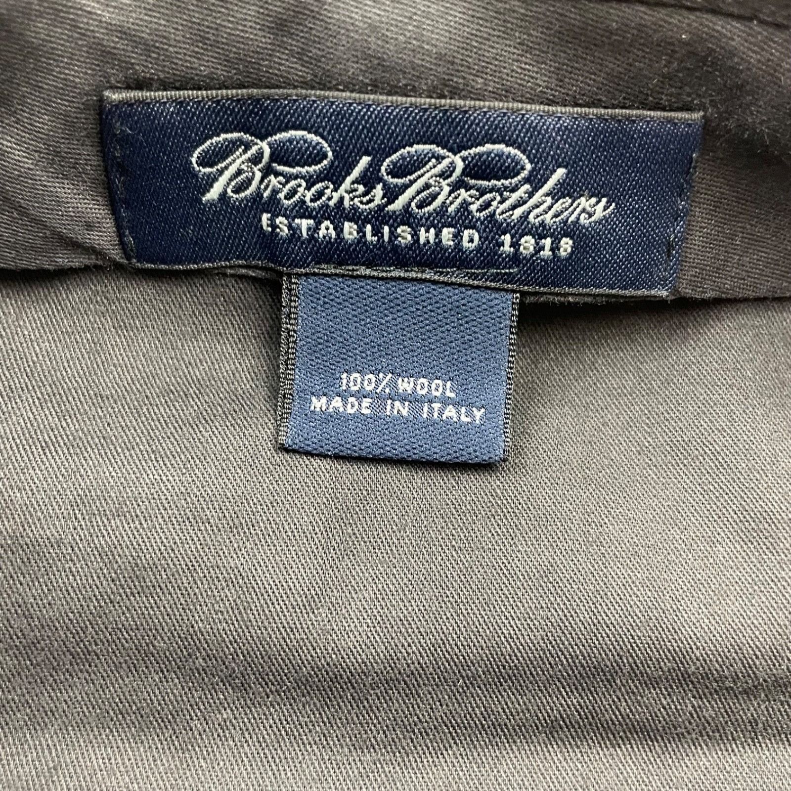 Brooks Brothers Brooks Brothers Men’s 100% Wool 2-Button Suit Gray Plaid • I Size 44L - 15 Thumbnail
