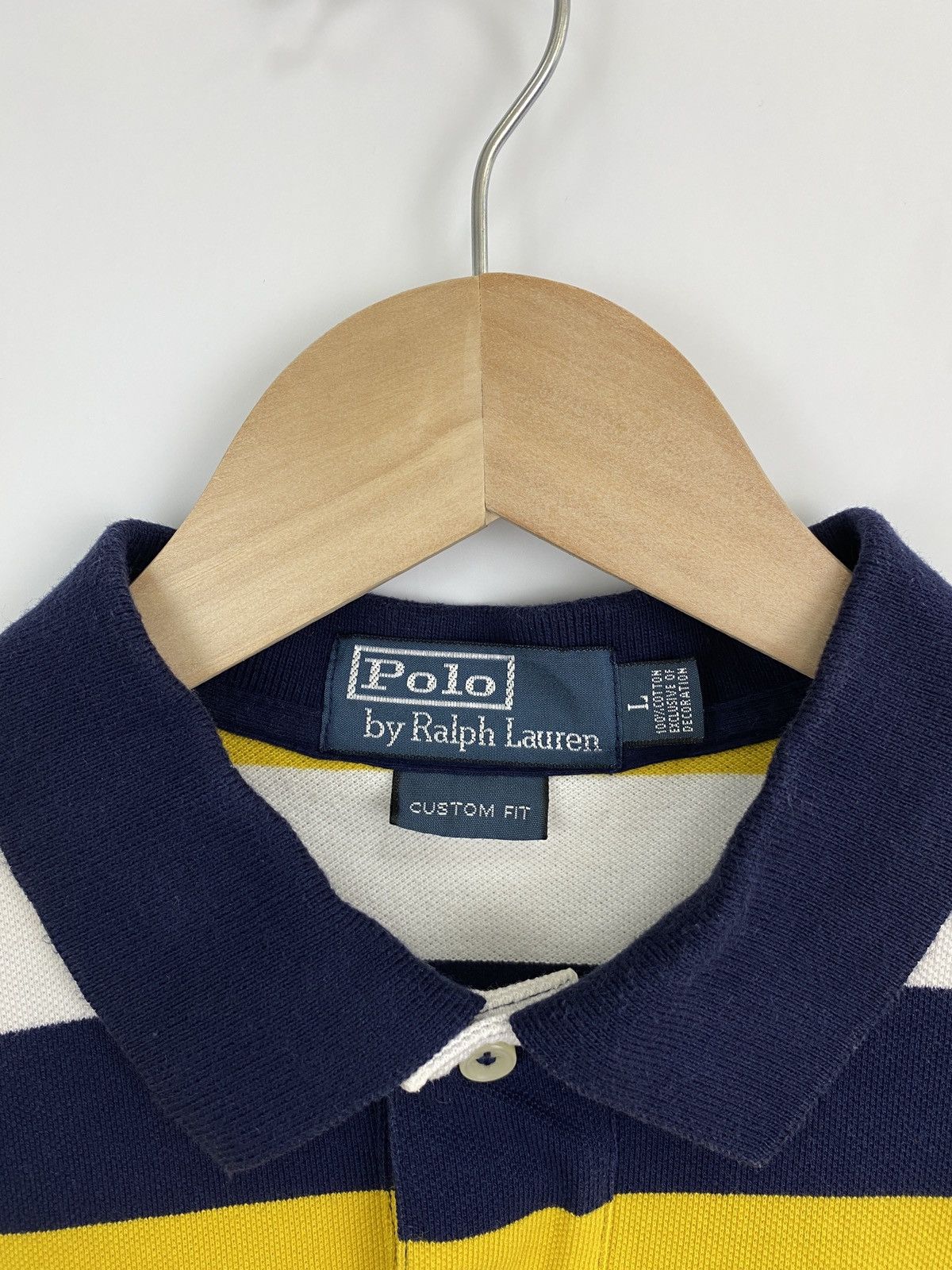 Polo Ralph Lauren 🇺🇸 Vintage 90s Polo Ralph Lauren Rare Polo T-Shirt Chief Keef Size US L / EU 52-54 / 3 - 5 Thumbnail