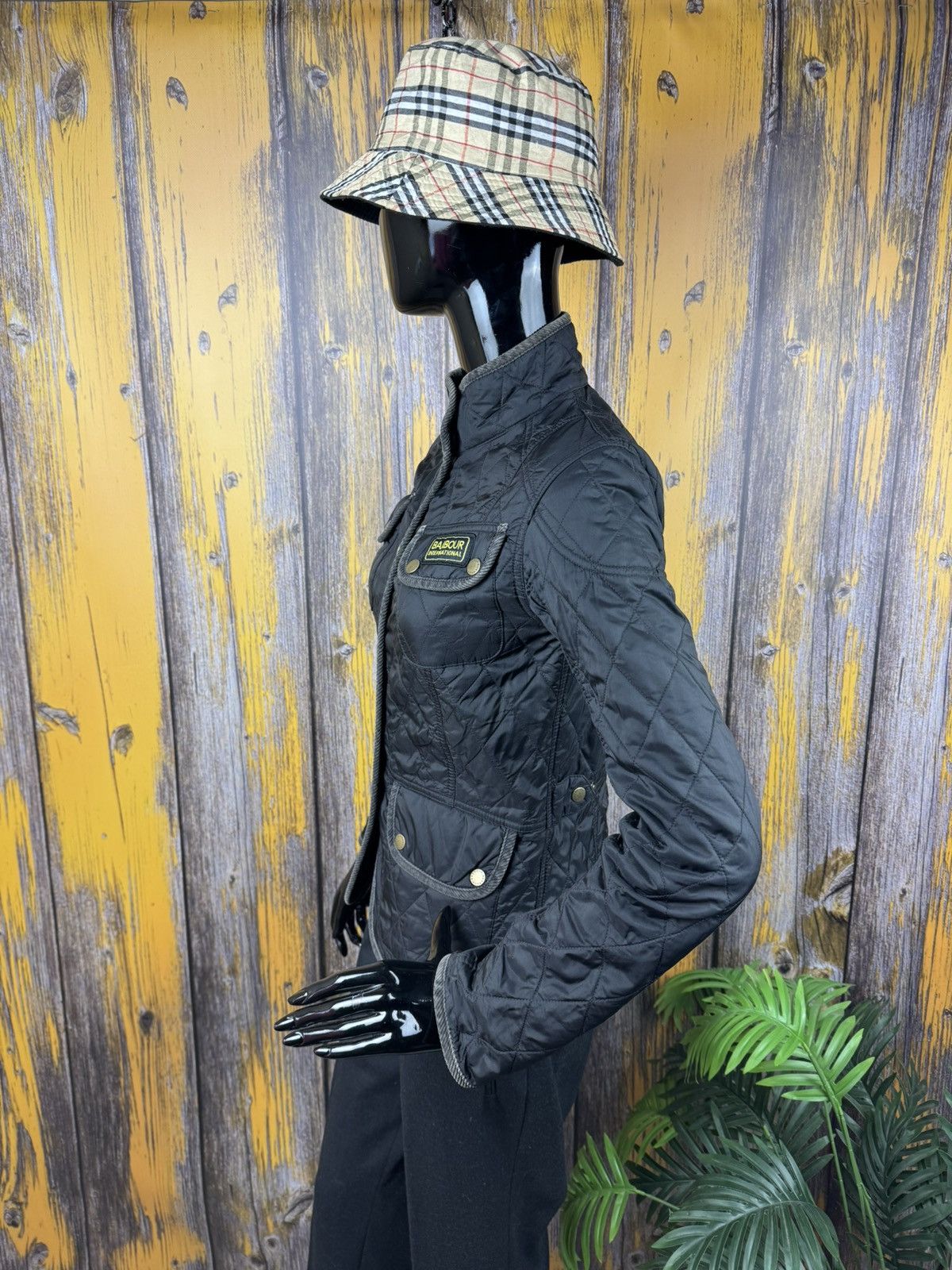 Barbour Barbour International Womans Jacket Bomber Vintage Size S / US 4 / IT 40 - 5 Thumbnail