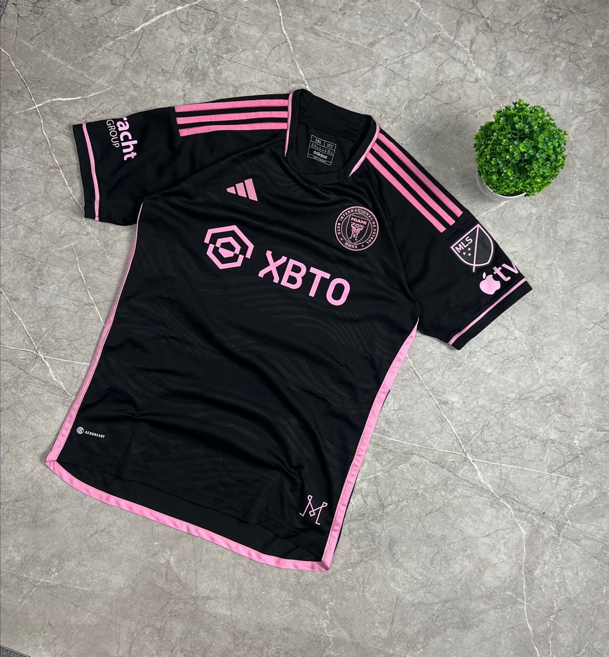 Adidas Adidas Inter Miami 2022 Away Men's Football Soccer Size US XXL / EU 58 / 5 - 6 Thumbnail