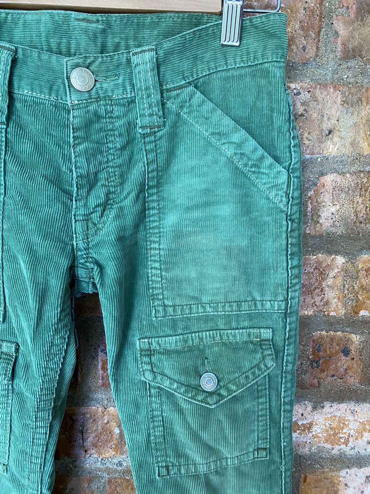 Hysteric Glamour 1990s Hysteric Glamour Flare Bush pants Size 28" / US 6 / IT 42 - 6 Thumbnail
