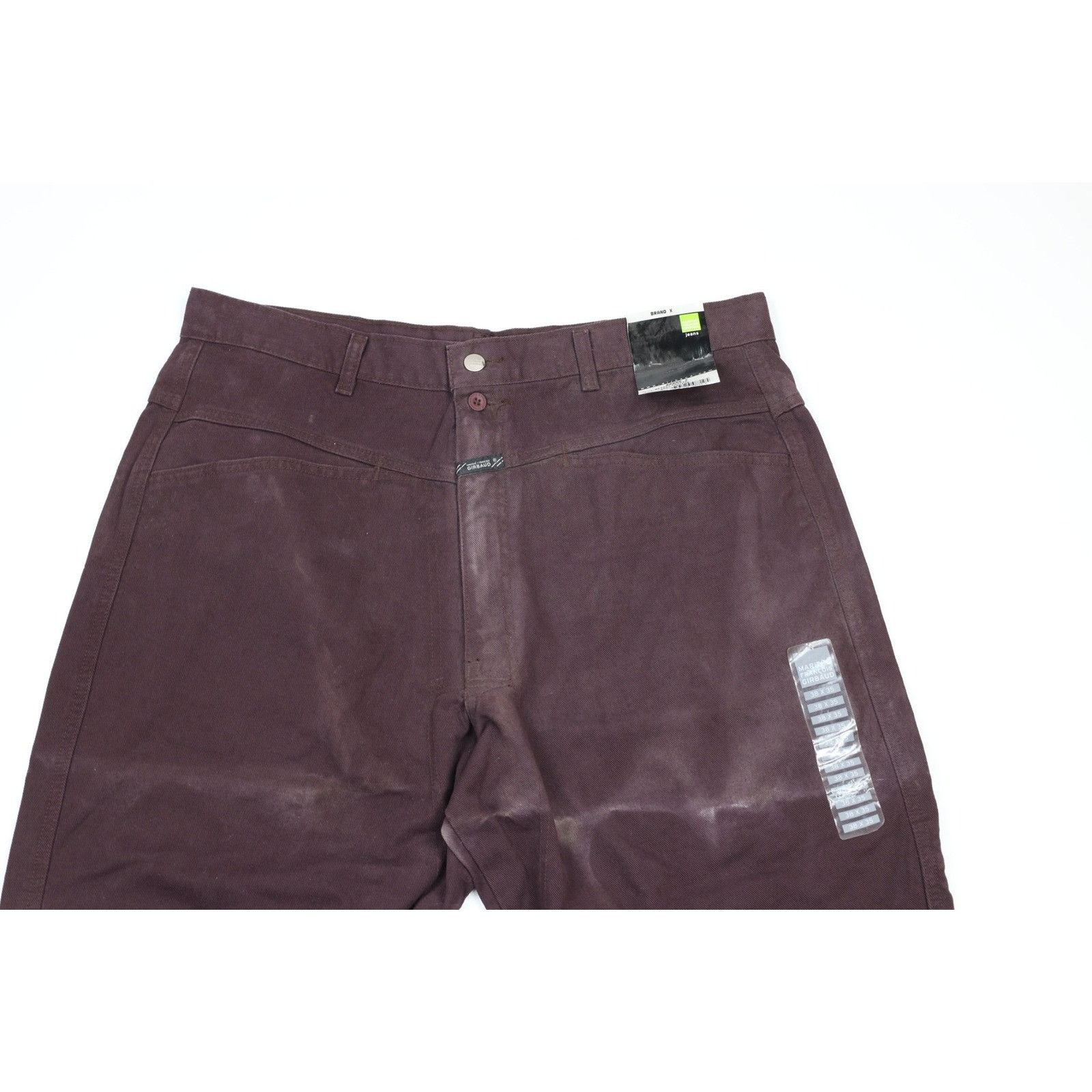 Marithe + Francois Girbaud × Vintage NOS Vintage 90s Marithe Francois Girbaud Baggy Jeans Size US 38 / EU 54 - 2 Thumbnail