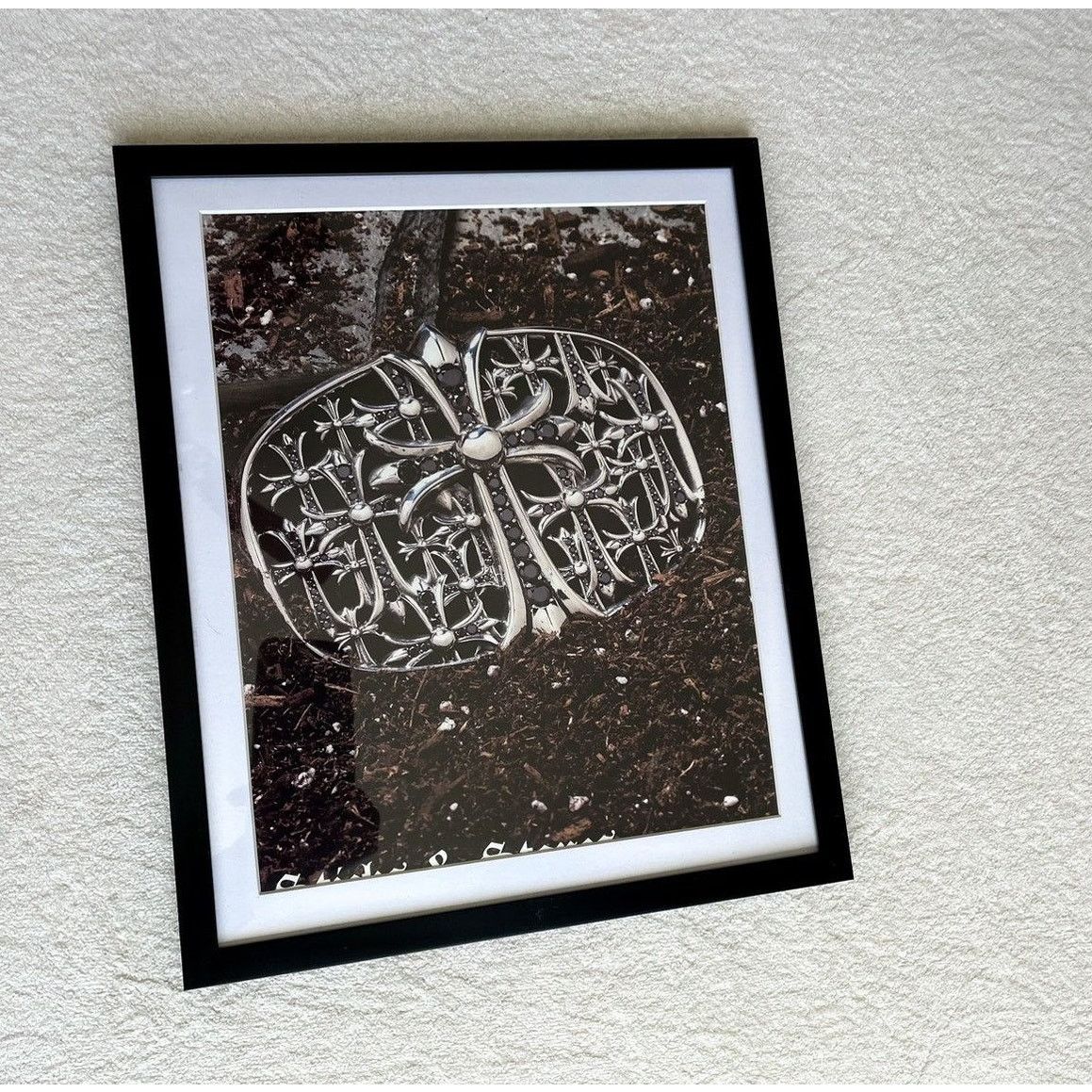 Chrome Hearts Chrome Hearts belt buckle 9x11 Framed magazine cutout poster Size ONE SIZE - 2 Thumbnail