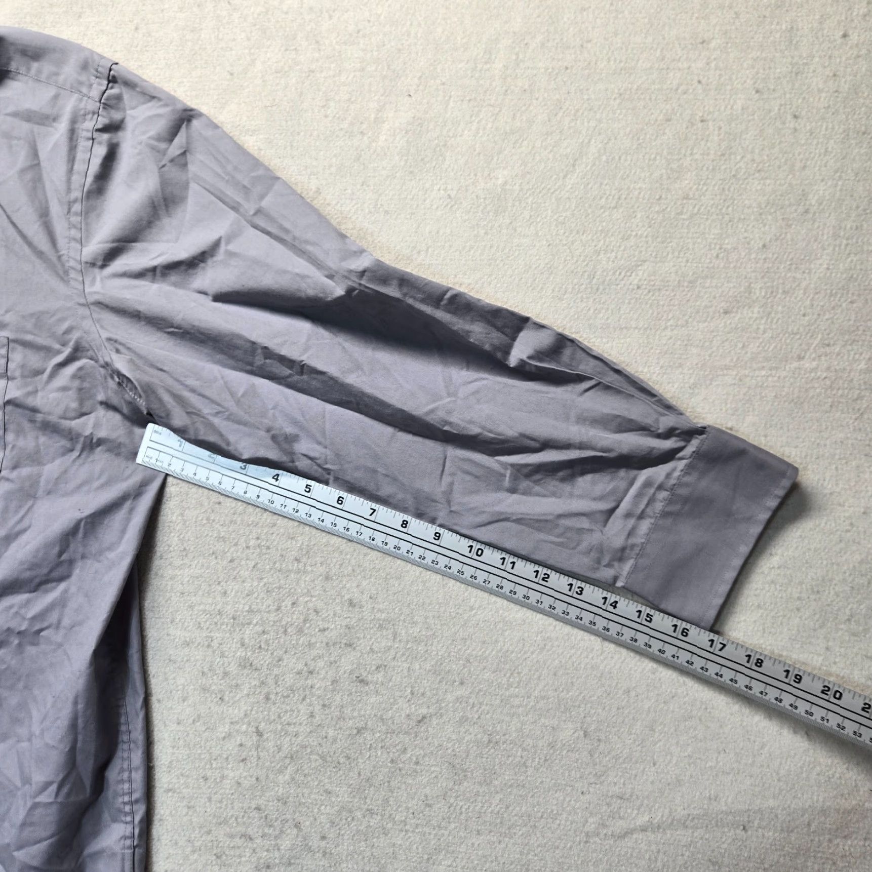 Croft & Barrow Croft & Barrow Shirt Men Adult Size 17.5 32/33 Gray Button-Up Collared Classic Fit Casual Size US XL / EU 56 / 4 - 5 Thumbnail