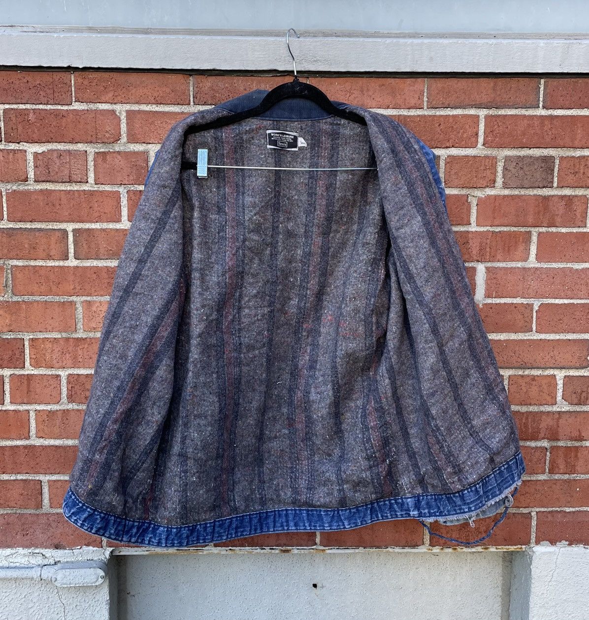 Sears VTG Sears Jacket Large T Blue Work N Leisure Blanket Lined Size US L / EU 52-54 / 3 - 3 Thumbnail