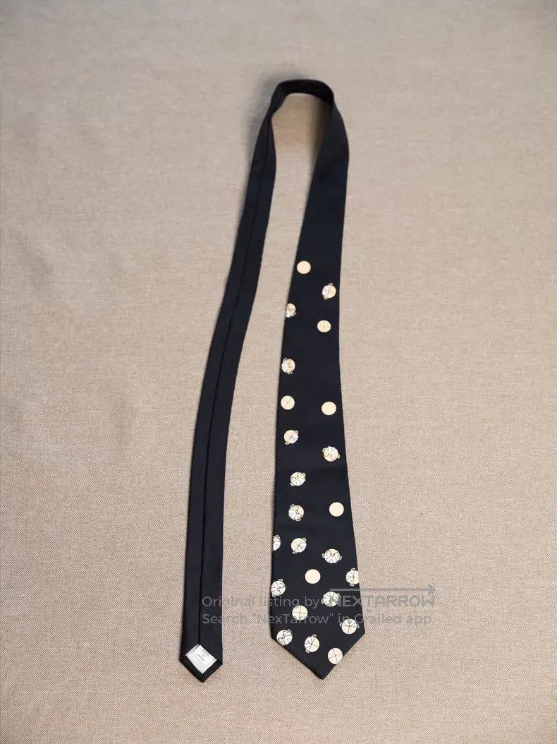 Yohji Yamamoto Yohji Yamamoto Tezuka Osamu bearded father tie| Size ONE SIZE - 1 Thumbnail