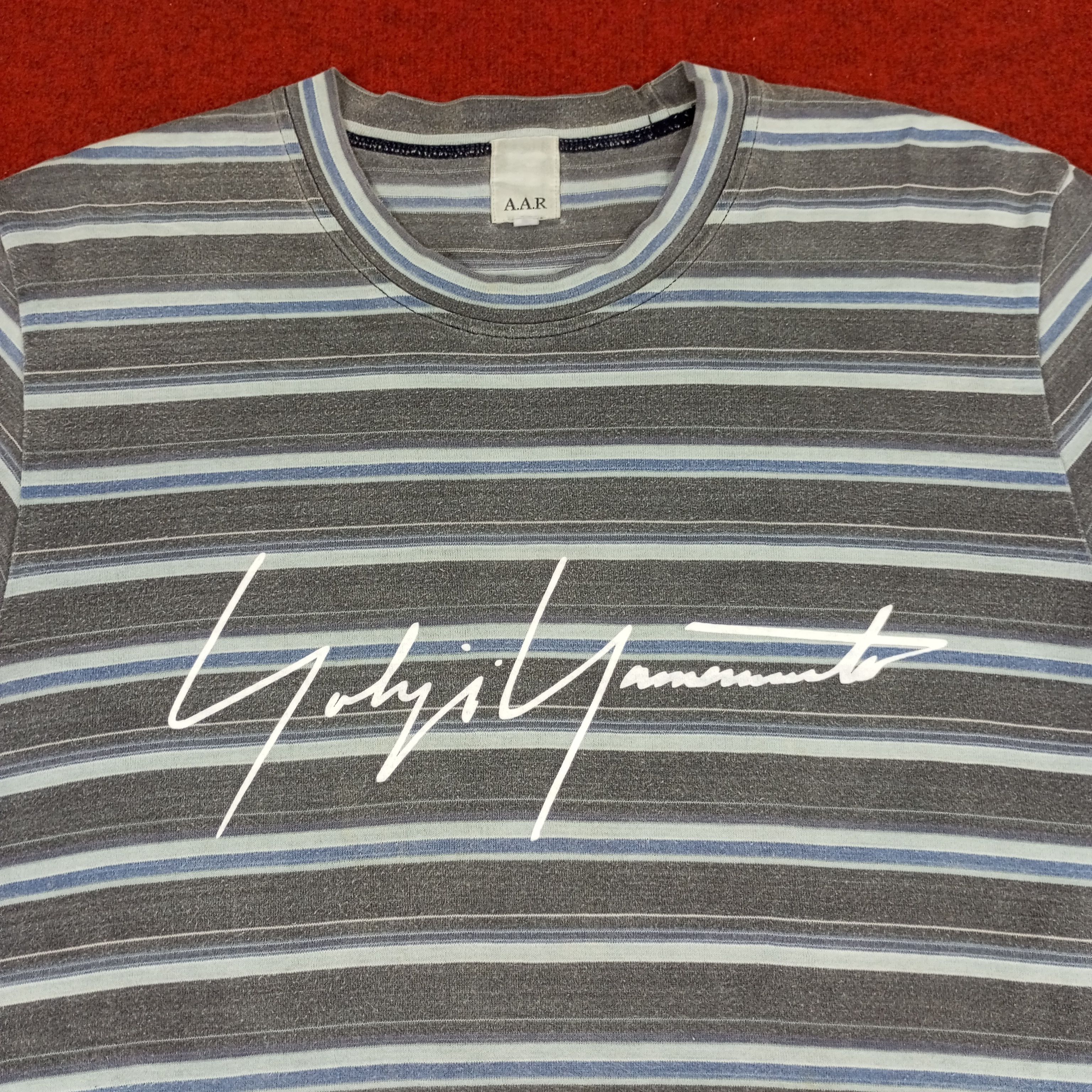 Designer × Vintage × Yohji Yamamoto AAR Japanese Designer Brand Yohji Yamamoto Custom Tshirt Size US L / EU 52-54 / 3 - 2 Thumbnail