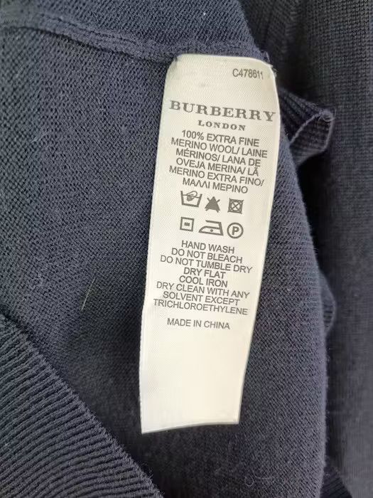 Burberry × Burberry Prorsum 90s BURBERRYS Extra Fine Merino Wool Sweater Size US L / EU 52-54 / 3 - 9 Thumbnail