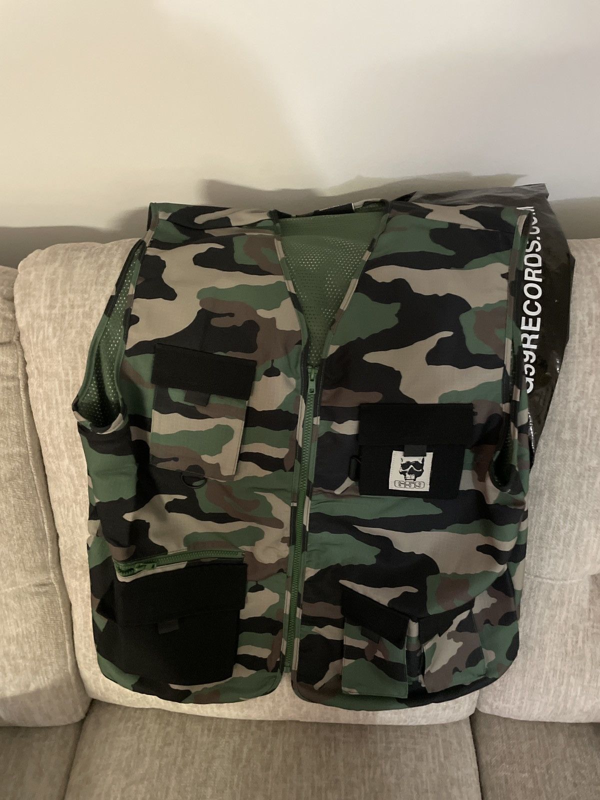 G59 Records G59 RECORDS Tactical Vest (Woodland Camo) Size US XL / EU 56 / 4 - 3 Thumbnail