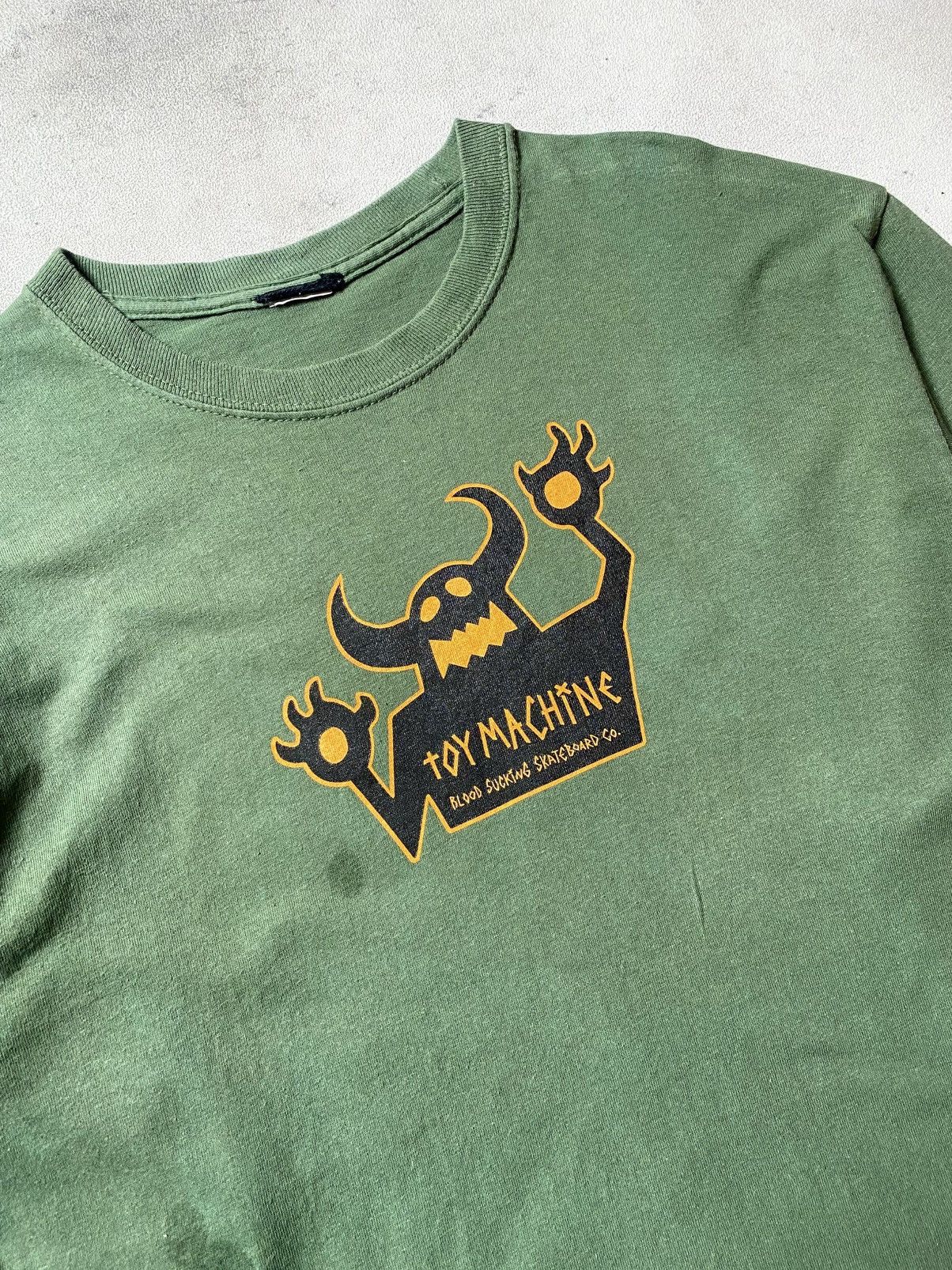 Vintage Toy Machine blood sucking skateboard L/S shirt