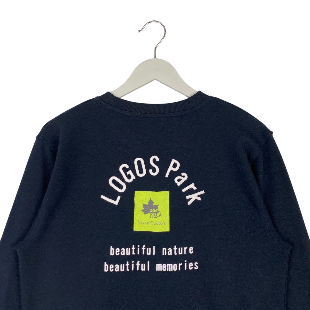 Vintage Vintage Logos Park Long Sleeve T-Shirt Navy Blue Size M Size US M / EU 48-50 / 2 - 7 Thumbnail