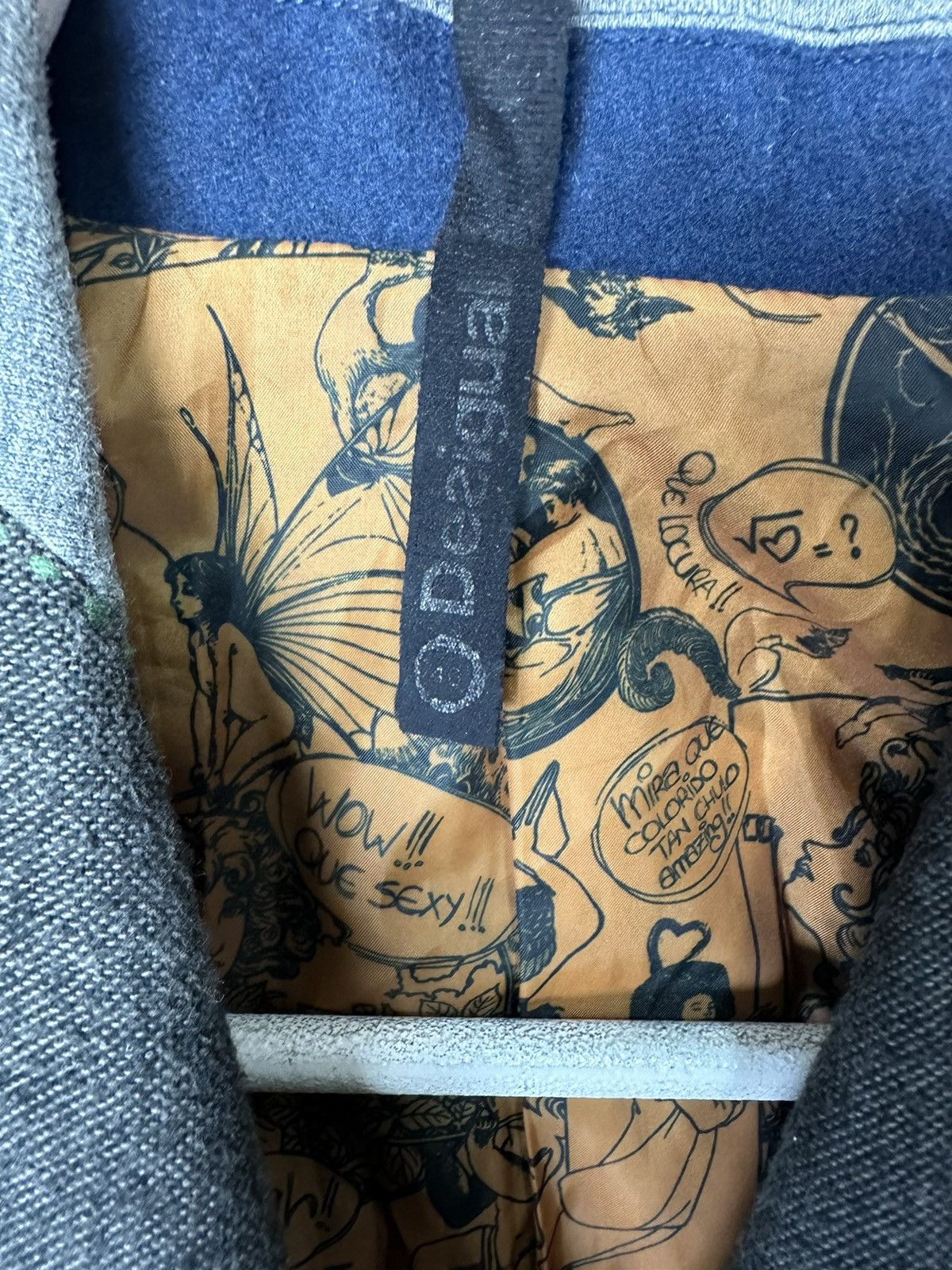 Desigual Desigual Y2K Embroidered Back Art Elbow Patch Blazer Size 40 Size S / US 4 / IT 40 - 3 Thumbnail