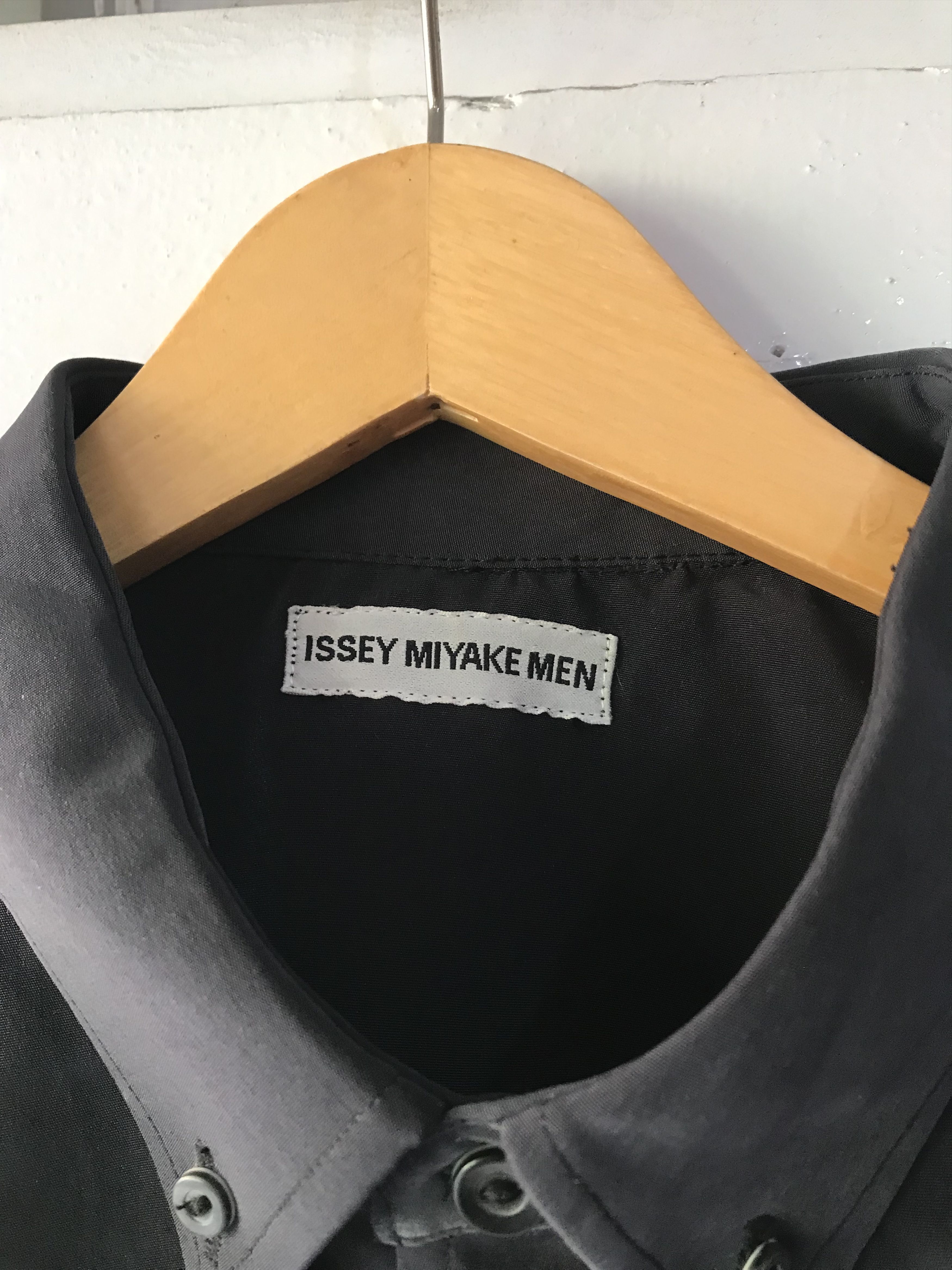 Issey Miyake Issey Miyake Men Dark green Shirts Size US L / EU 52-54 / 3 - 3 Thumbnail