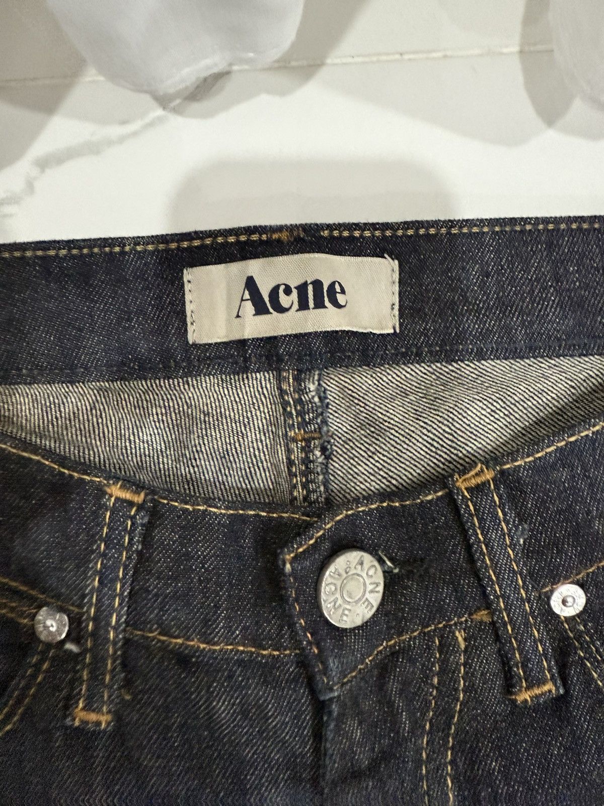 Acne Studios 00’s ACNE STUDIOS RARE Y2K SLIM JEANS AVANT-GARDE Size US 30 / EU 46 - 8 Thumbnail