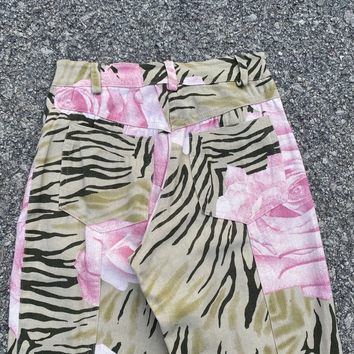 Vintage BHATTI PARIS Vintage Flared Stretchable Jeans JPG VERSACE Size 26" / US 2 / IT 38 - 5 Thumbnail