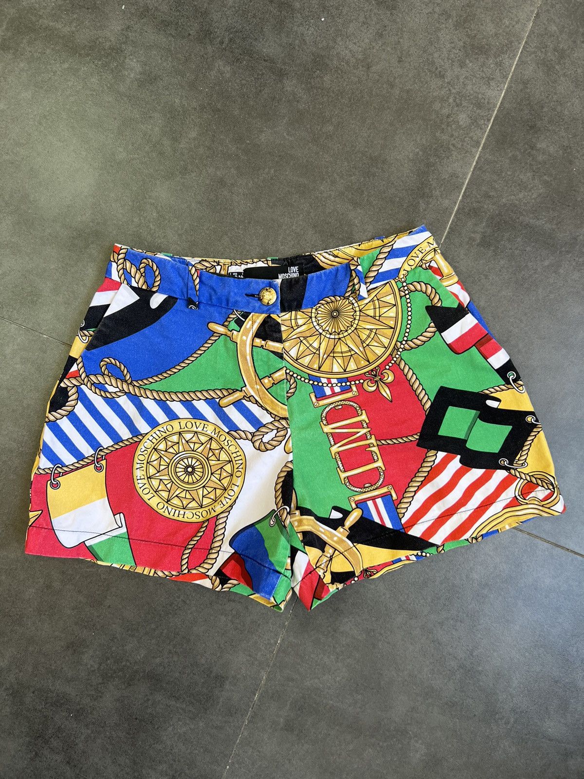 Moschino × Vintage Vintage Hermes style Moschino shorts Size 30" / US 8 / IT 44 - 3 Thumbnail