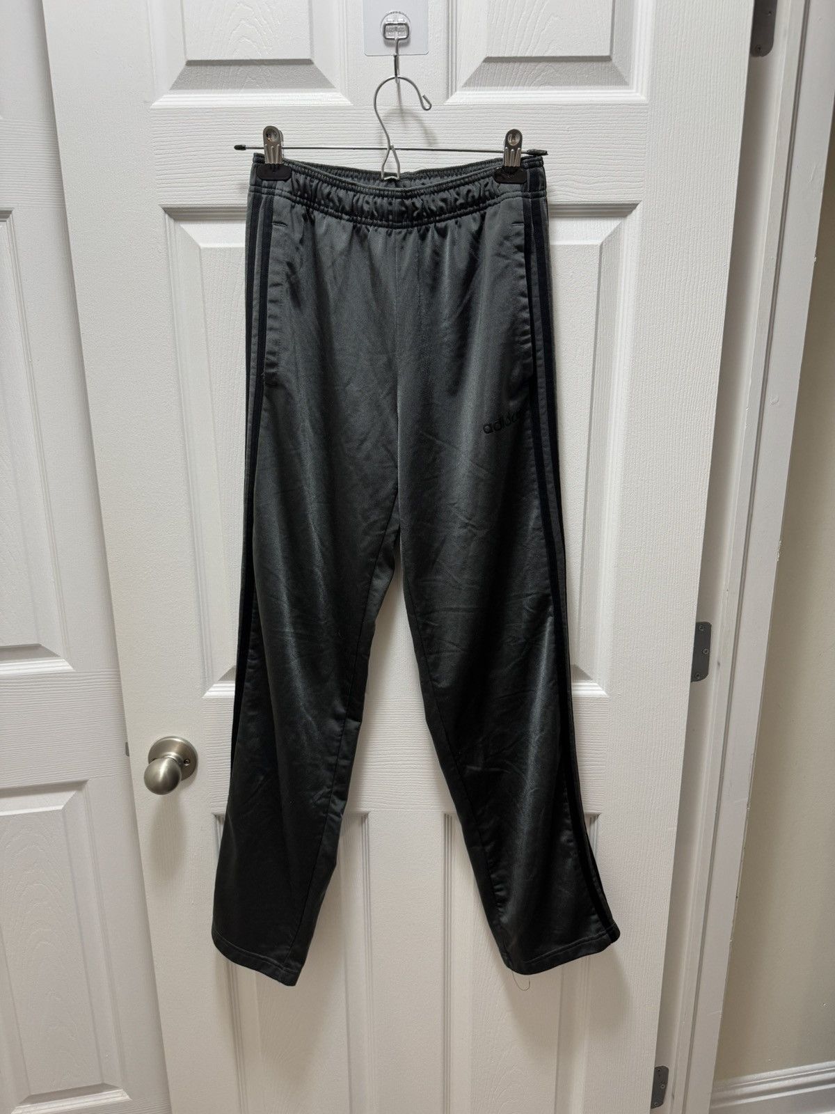 Adidas Adidas Vintage Track Pants Streetwear Grey Black Russian Size US 30 / EU 46 - 1 Thumbnail