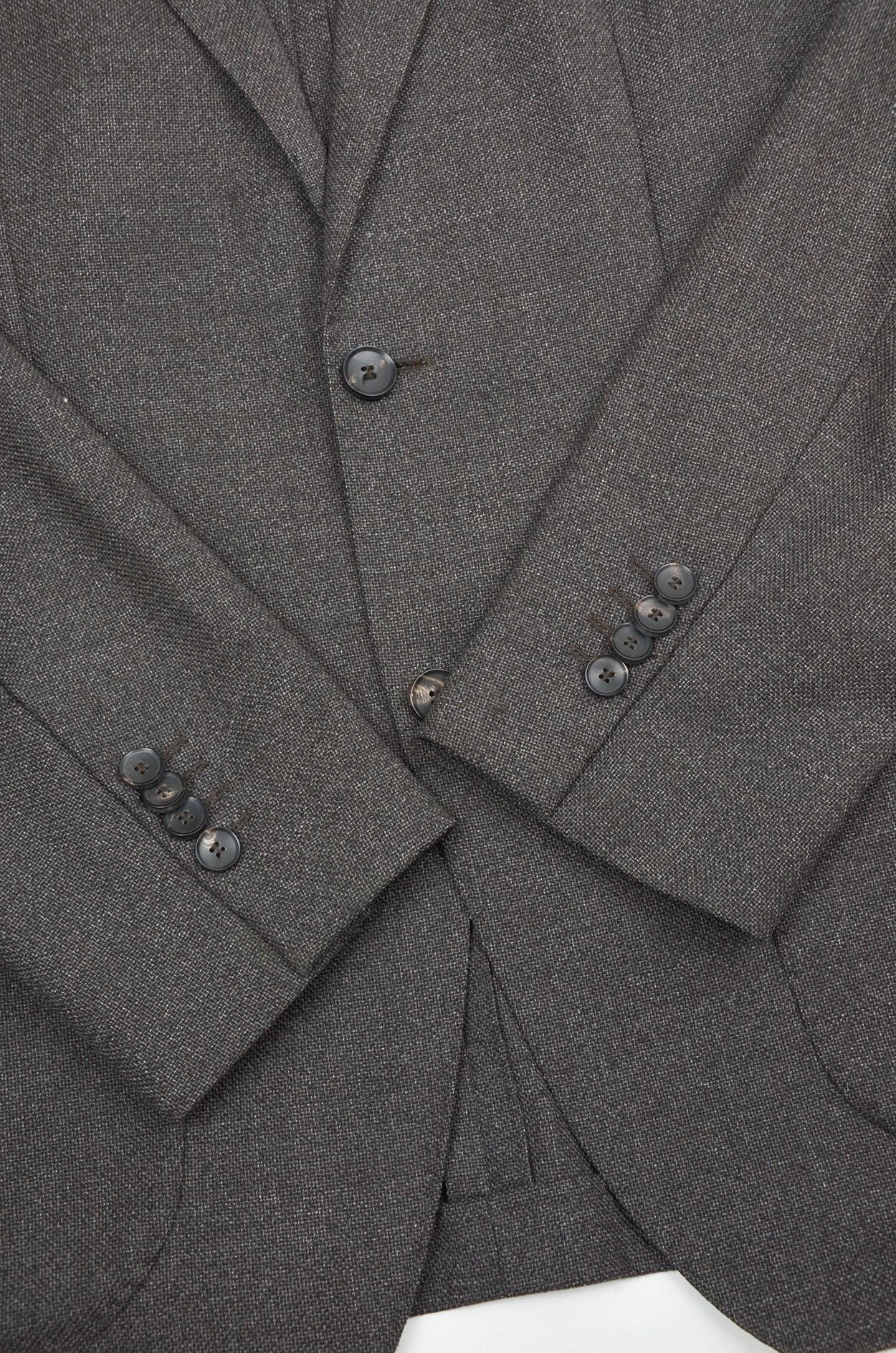 Other 0909 Italy Grey Virgin Wool Blazer – Size 56 / XL Size 46R - 3 Thumbnail