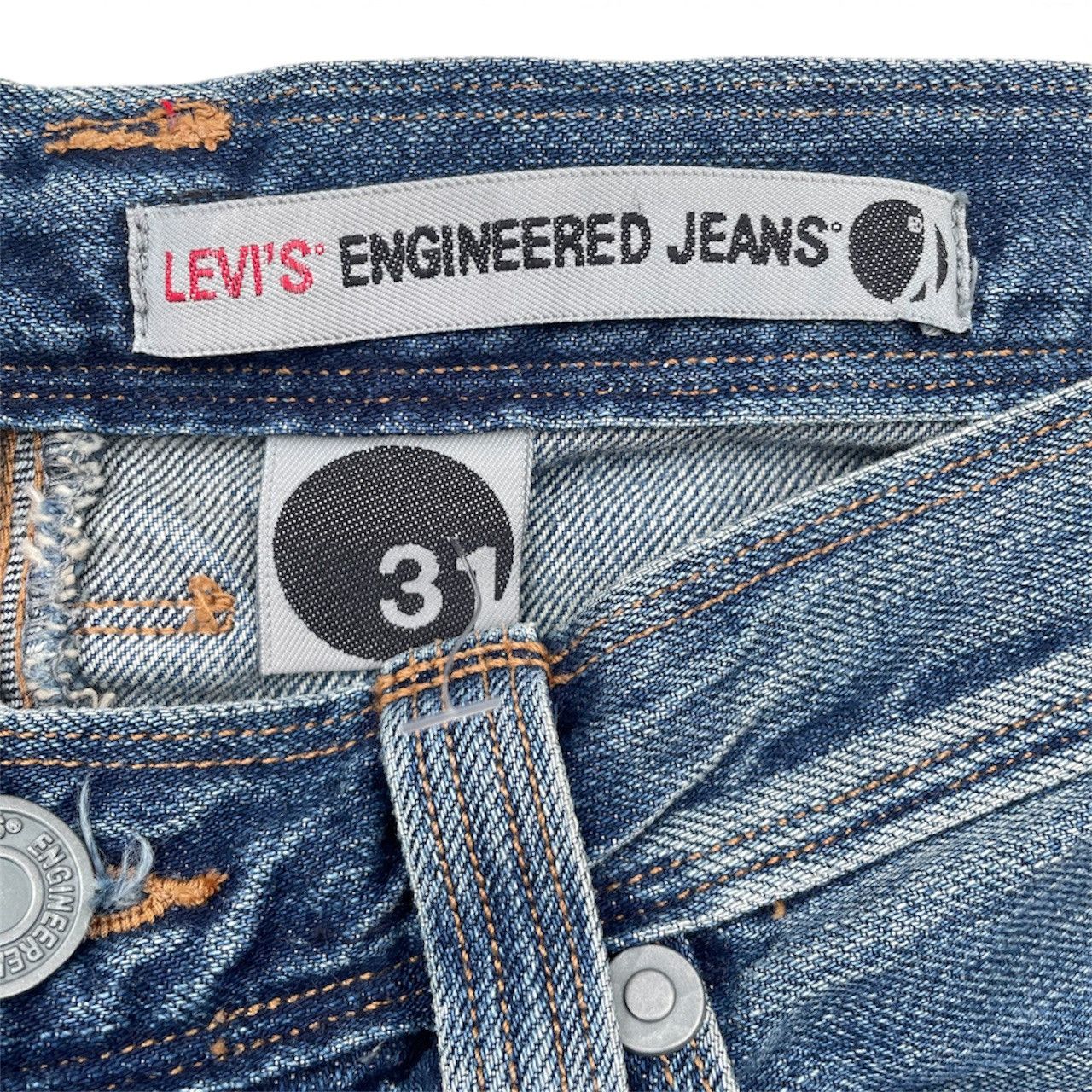 Engineered Garments × Levi's Vintage Levi’s Engineered Jeans Twisted Leg Seam 1999 Raw Size US 31 - 6 Thumbnail