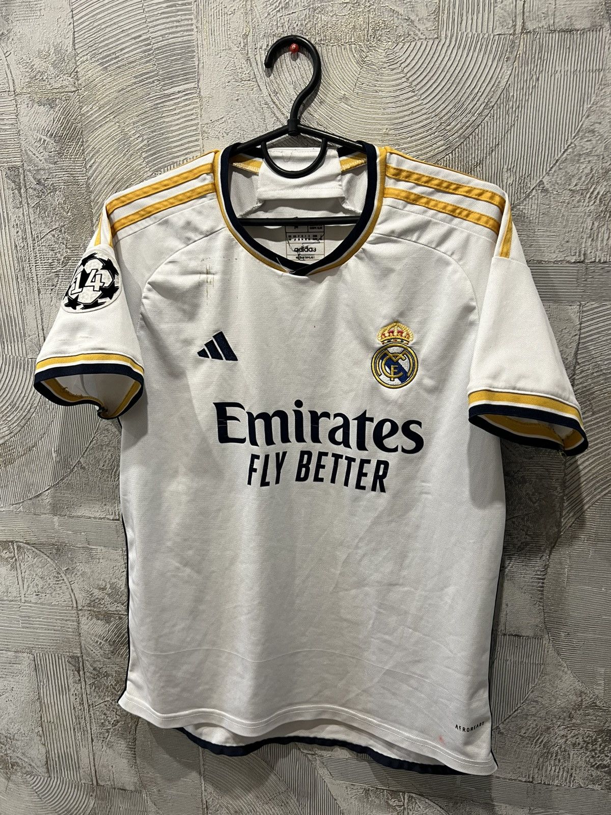Adidas Adidas Real Madrid Home Bellingham 5 Jersey 23/24 Hala Size US M / EU 48-50 / 2 - 2 Thumbnail