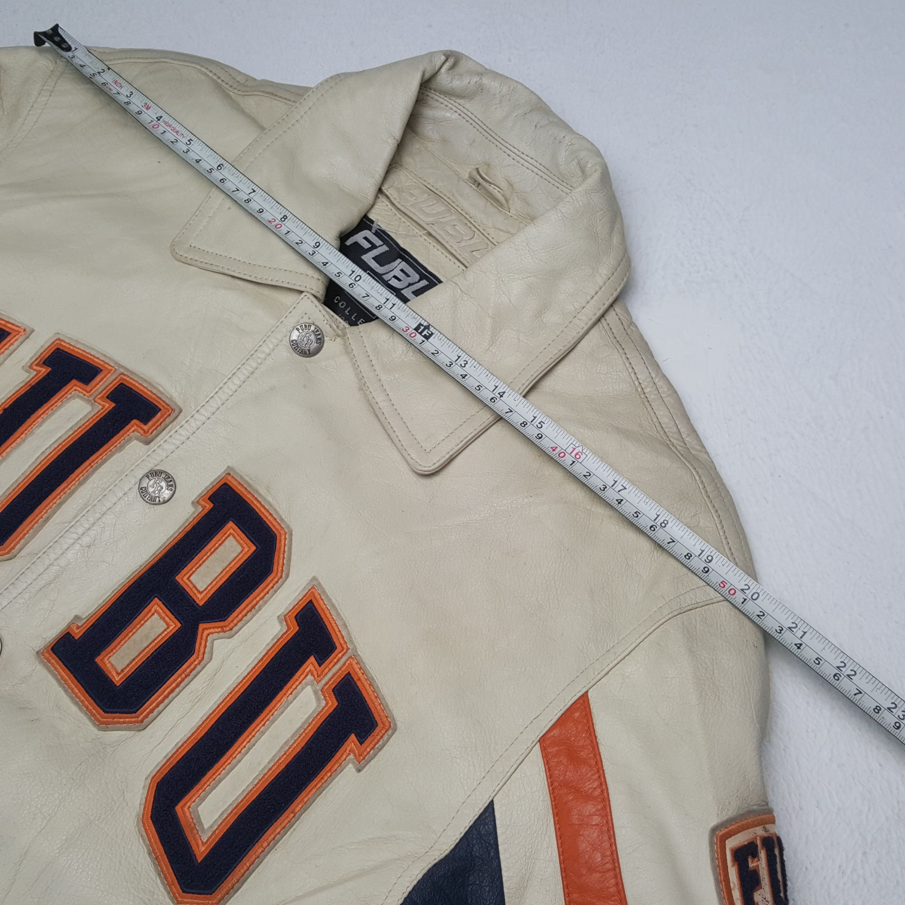 Fubu FUBU Streetwear Style Leather Jacket C286N4 Size US L / EU 52-54 / 3 - 6 Thumbnail