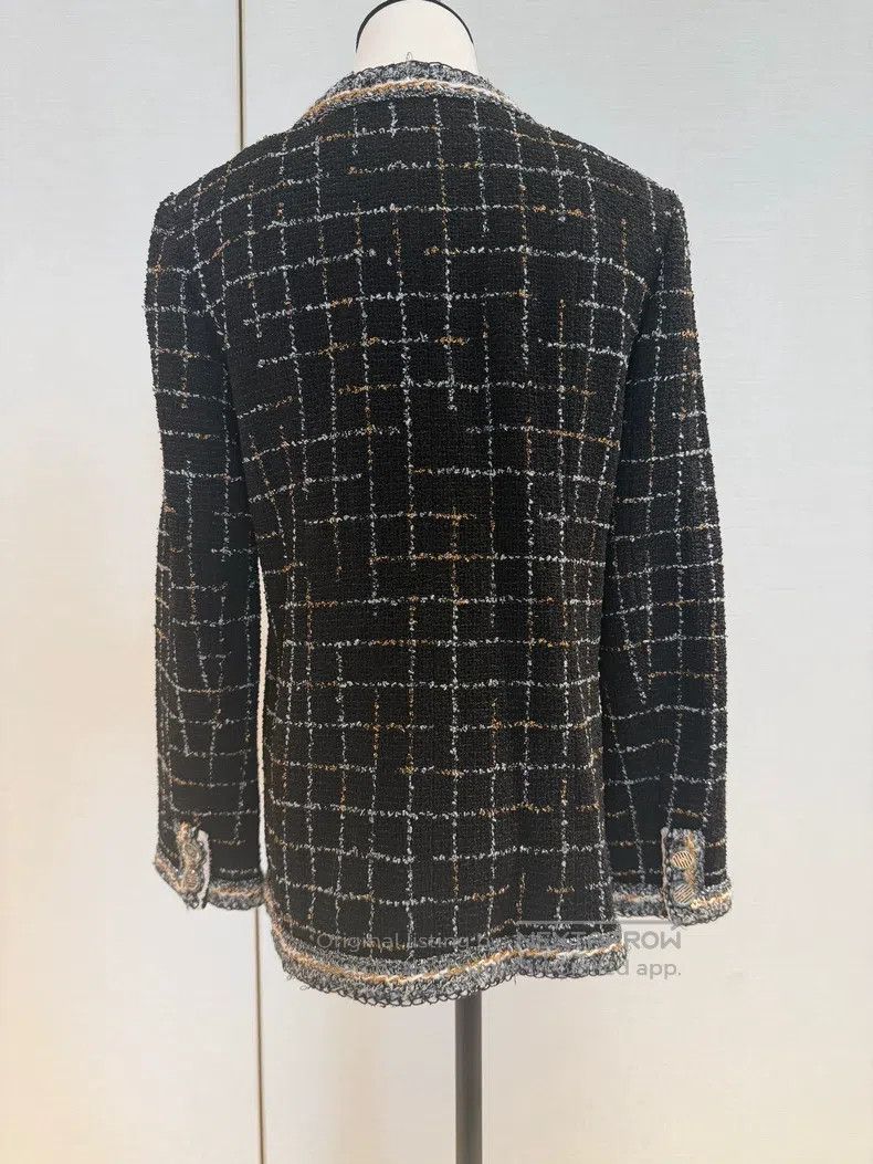 Chanel Chanel 17S Black Current Robot Jacket Size XS / US 0-2 / IT 36-38 - 2 Thumbnail